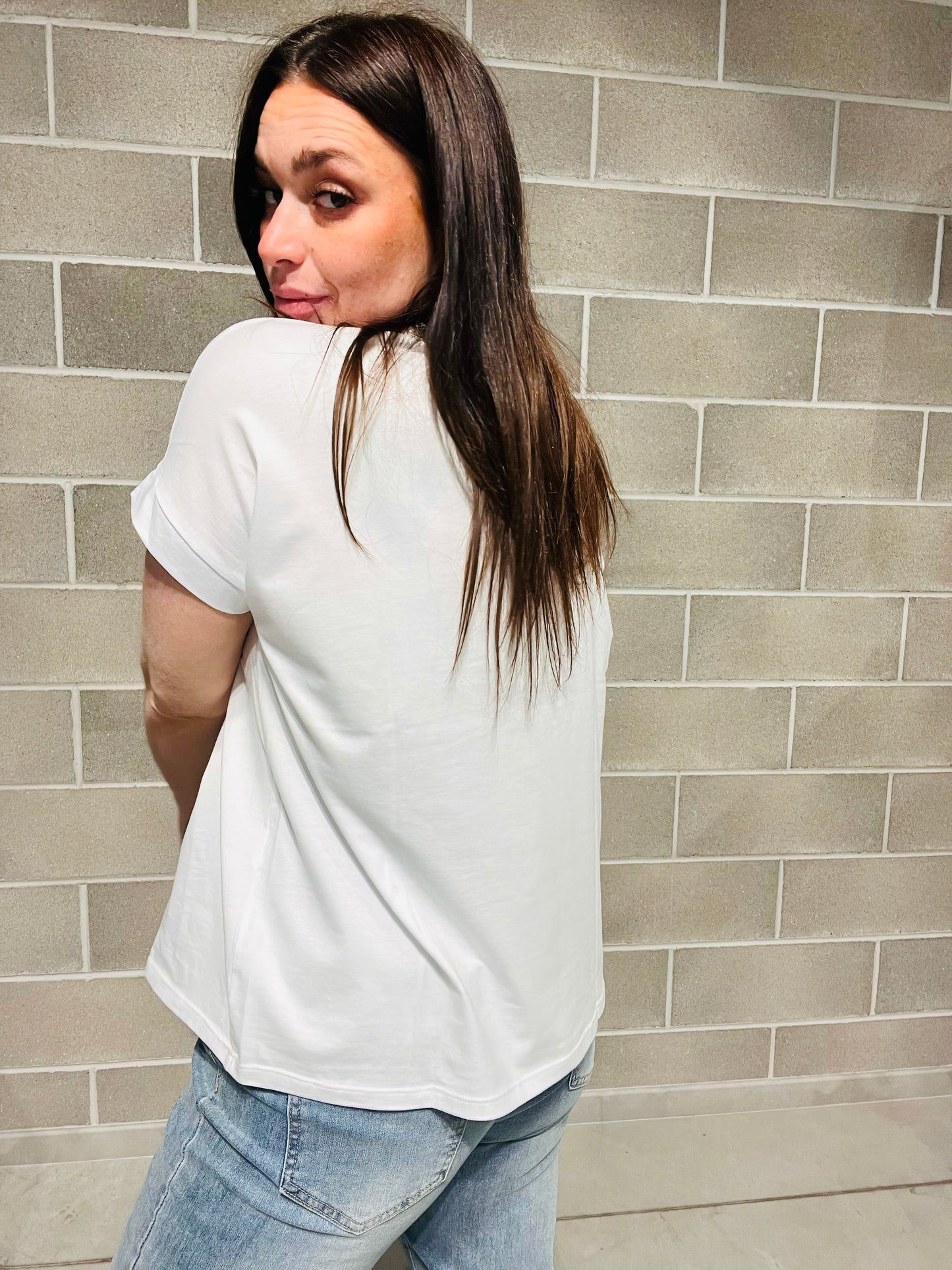 T-SHIRT CLARA FIOCCHI CURVY
