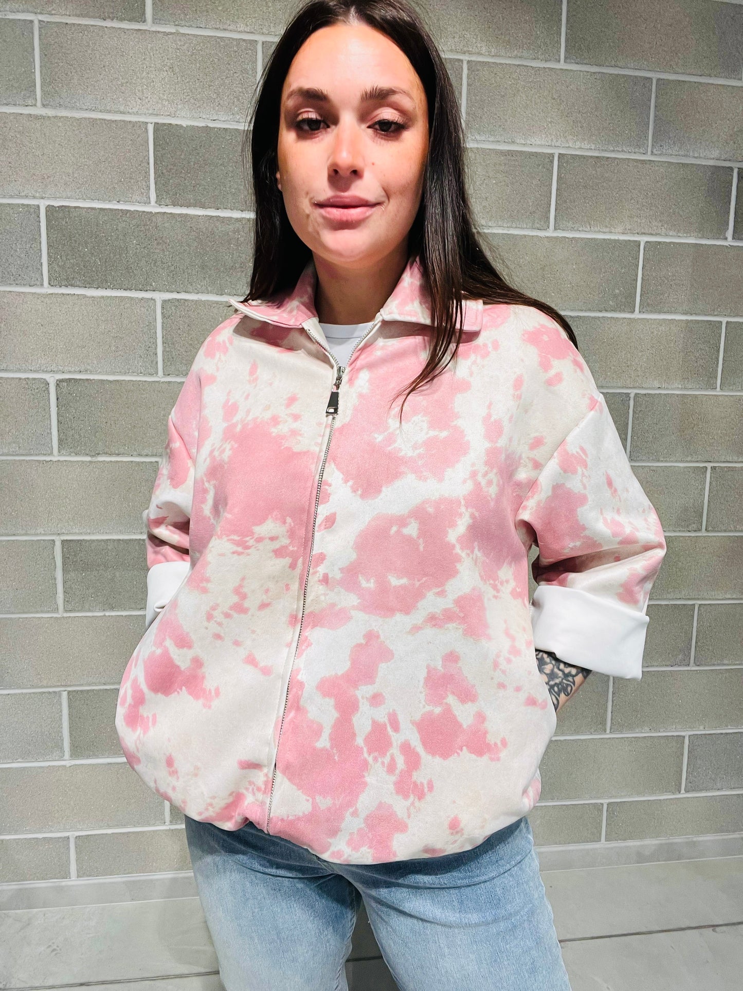 NEOPRENE COW PRINT CURVY
