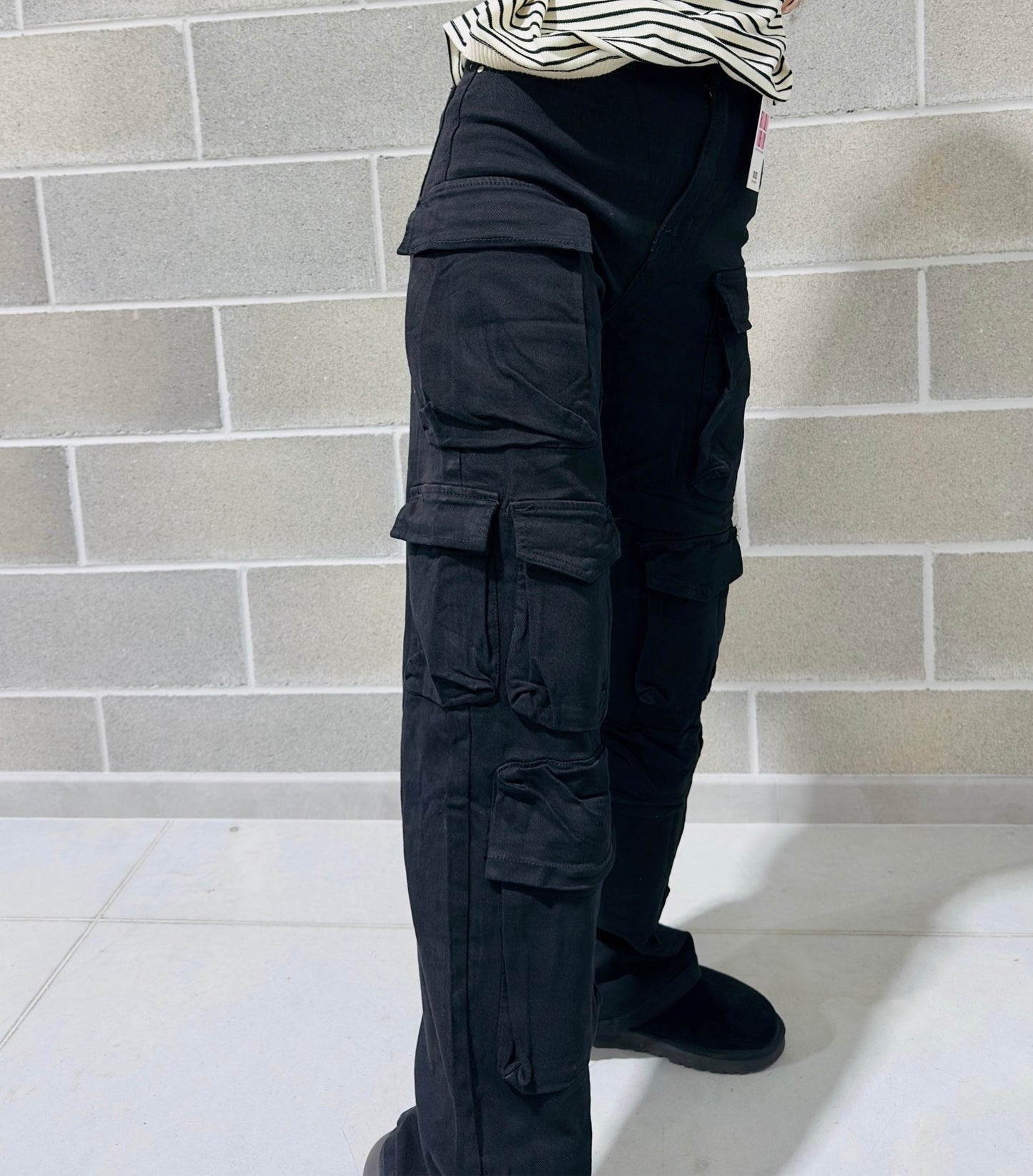 JEANS CARGO KISS PINK