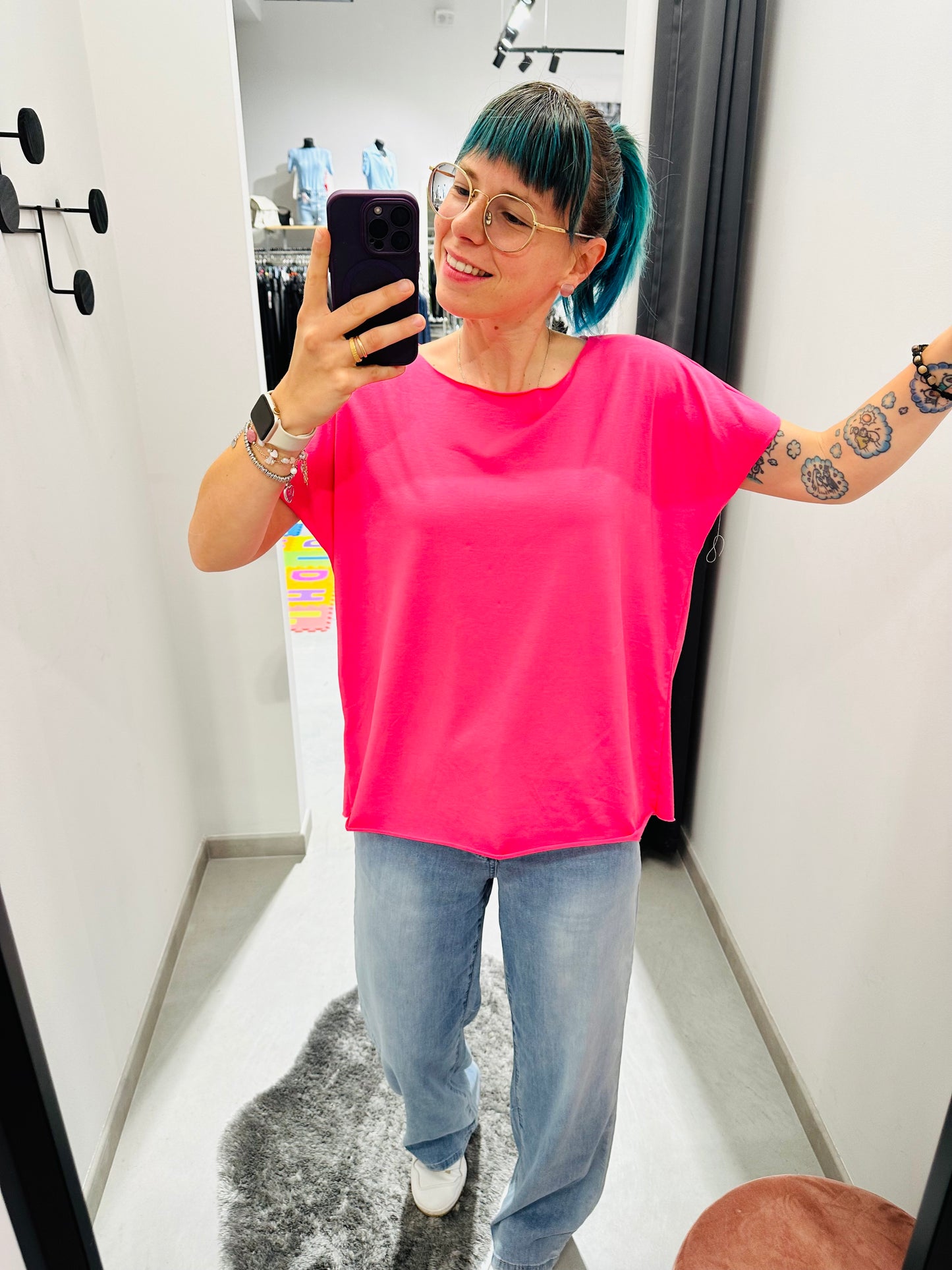 T-SHIRT BASIC LASER CURVY