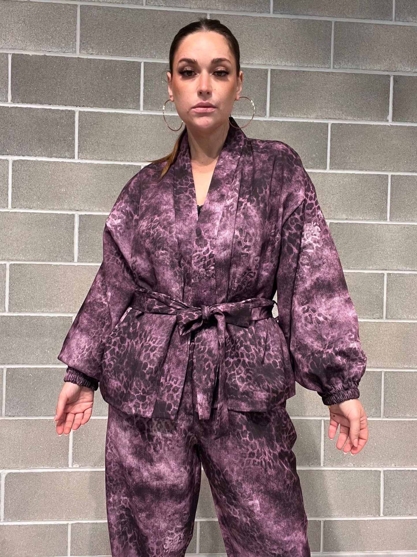 KIMONO ANIMALIER CURVY
