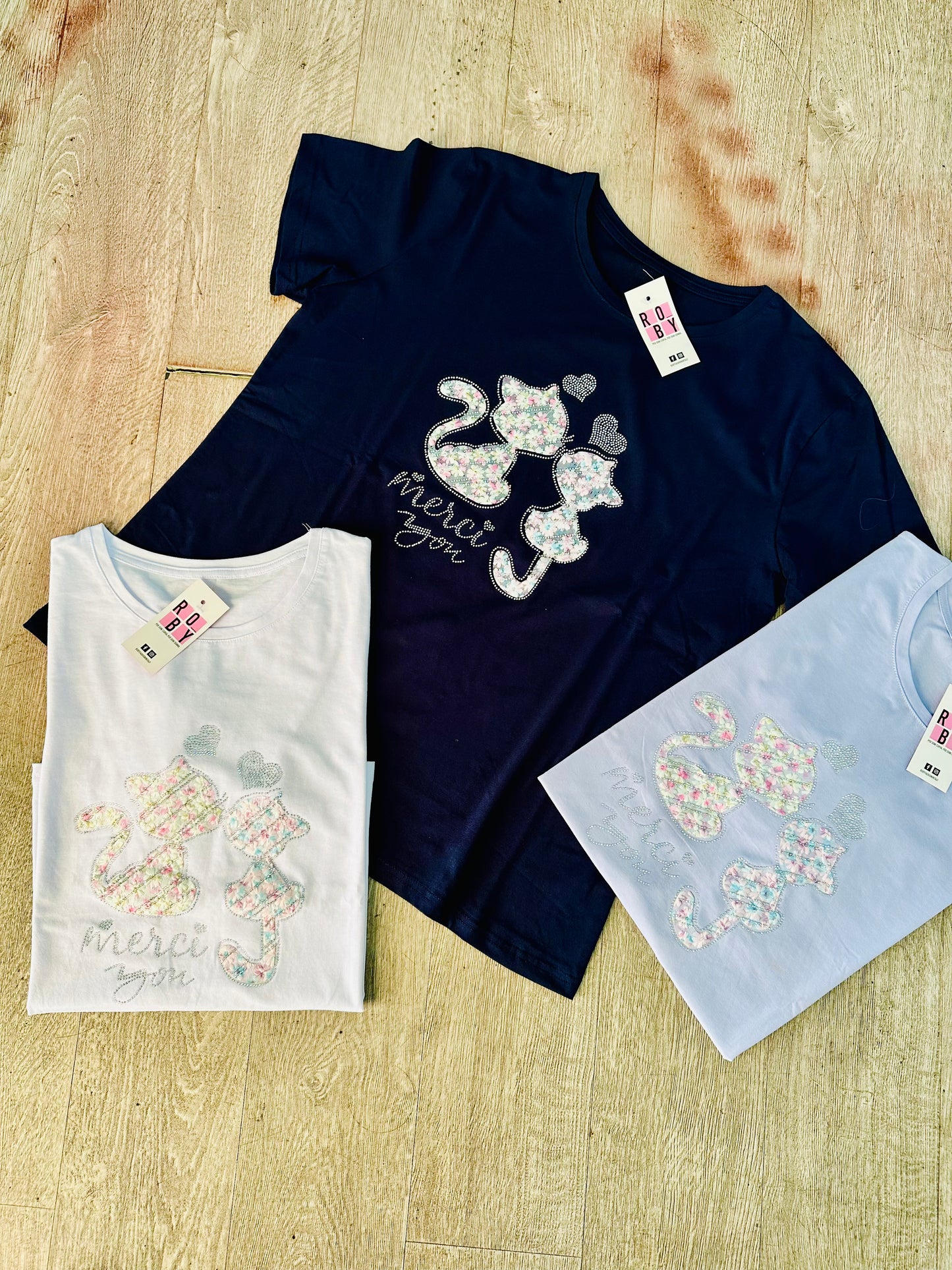 T-SHIRT MICI “Merci you” CURVY