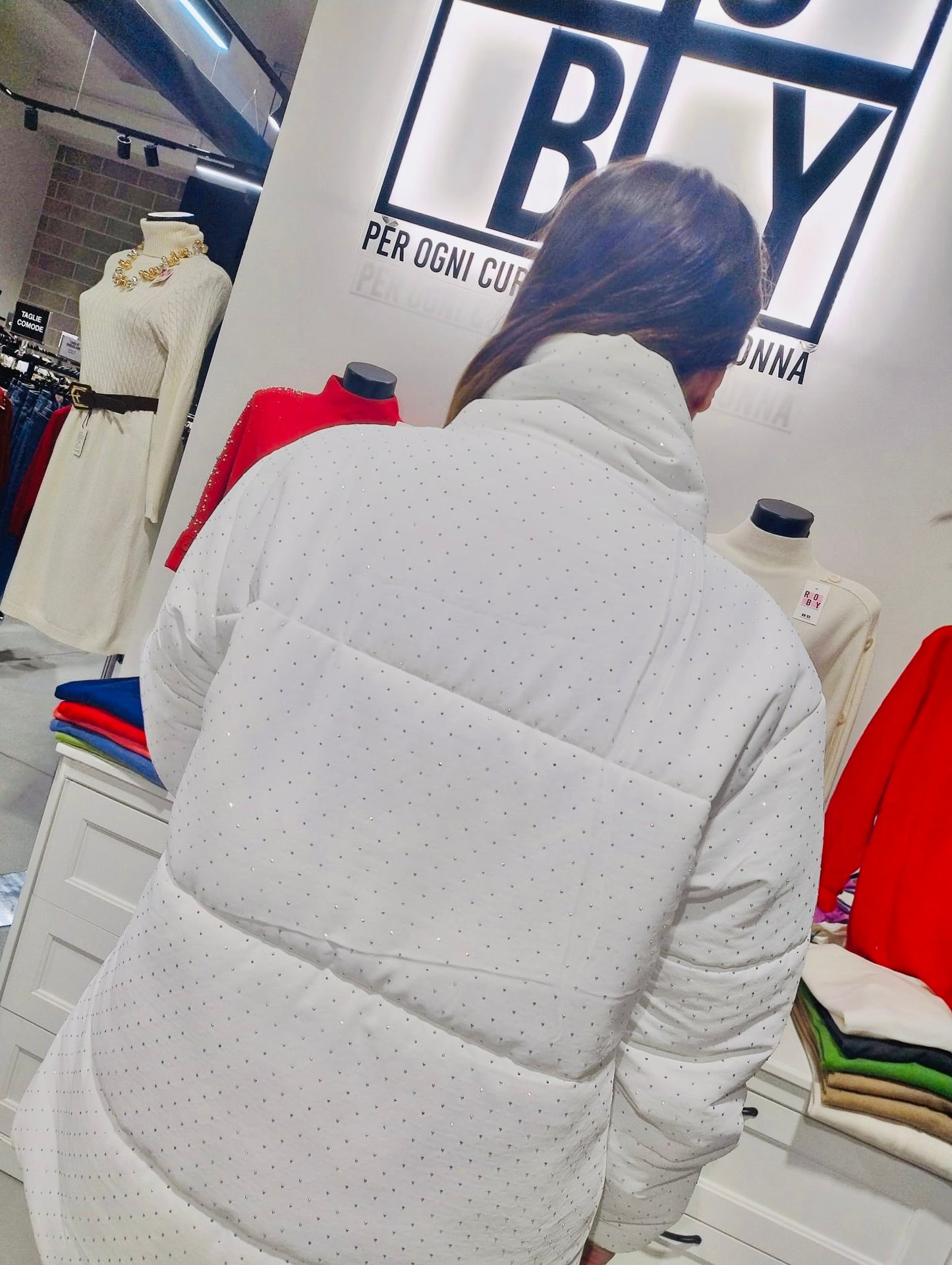 ECO PIUMINO BRILLANTINI CURVY