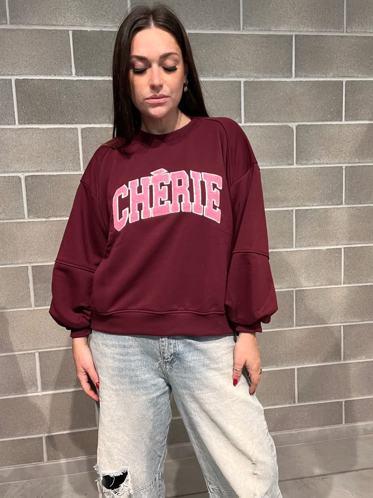 FELPA OVERSIZE “CHĒRIE”