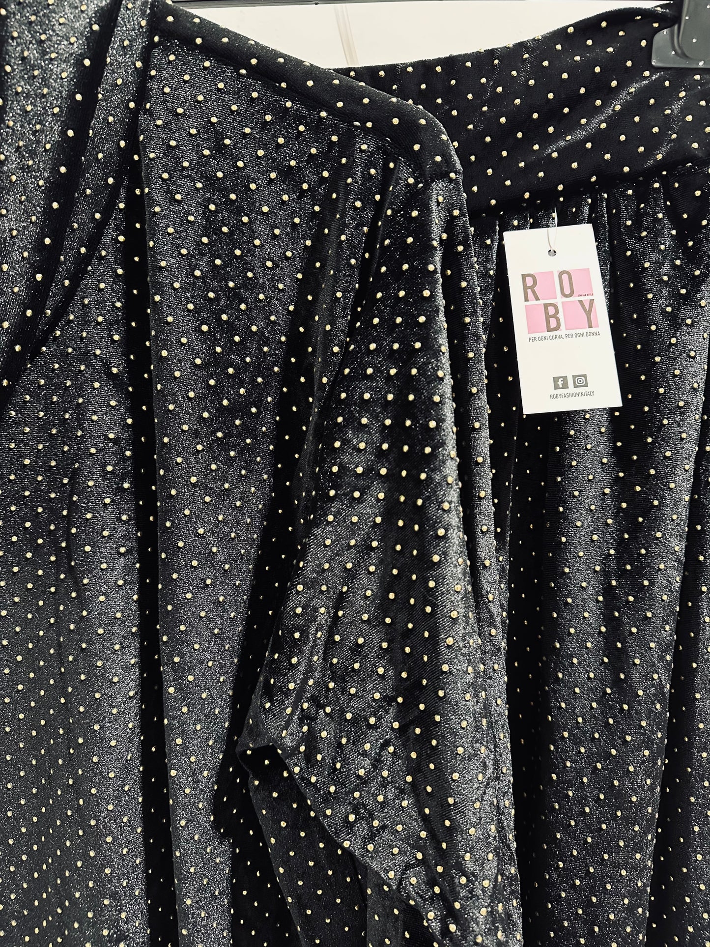 COMPLETO SIMIL VELLUTO CURVY