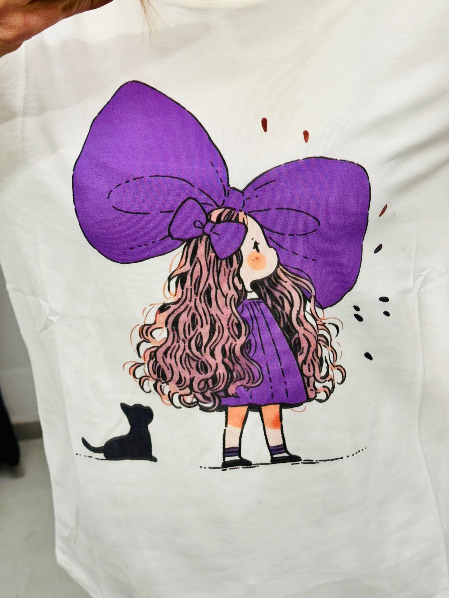 T-SHIRT BIMBA FIOCCO “Civico1”