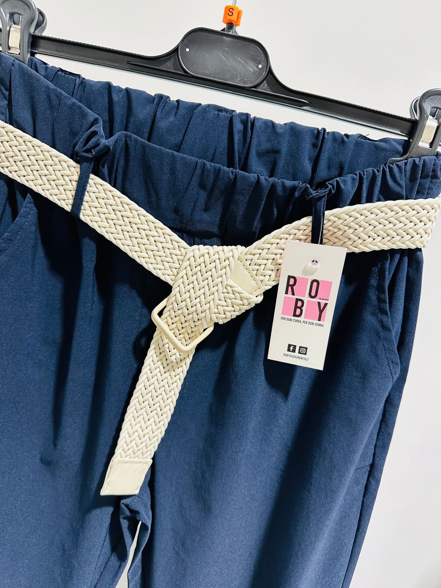 PANTALONI VISCOSA ELASTICIZZATA