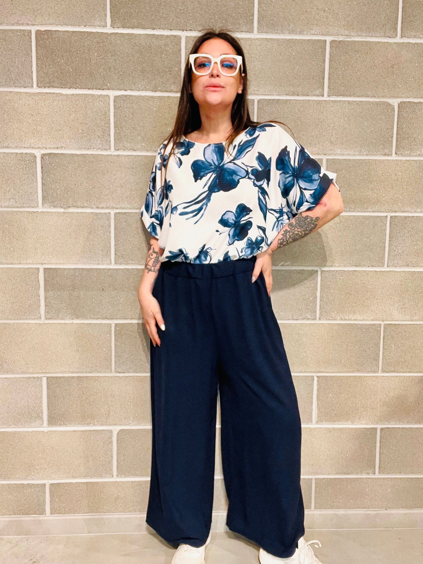 COMPLETO FLOREALE CURVY