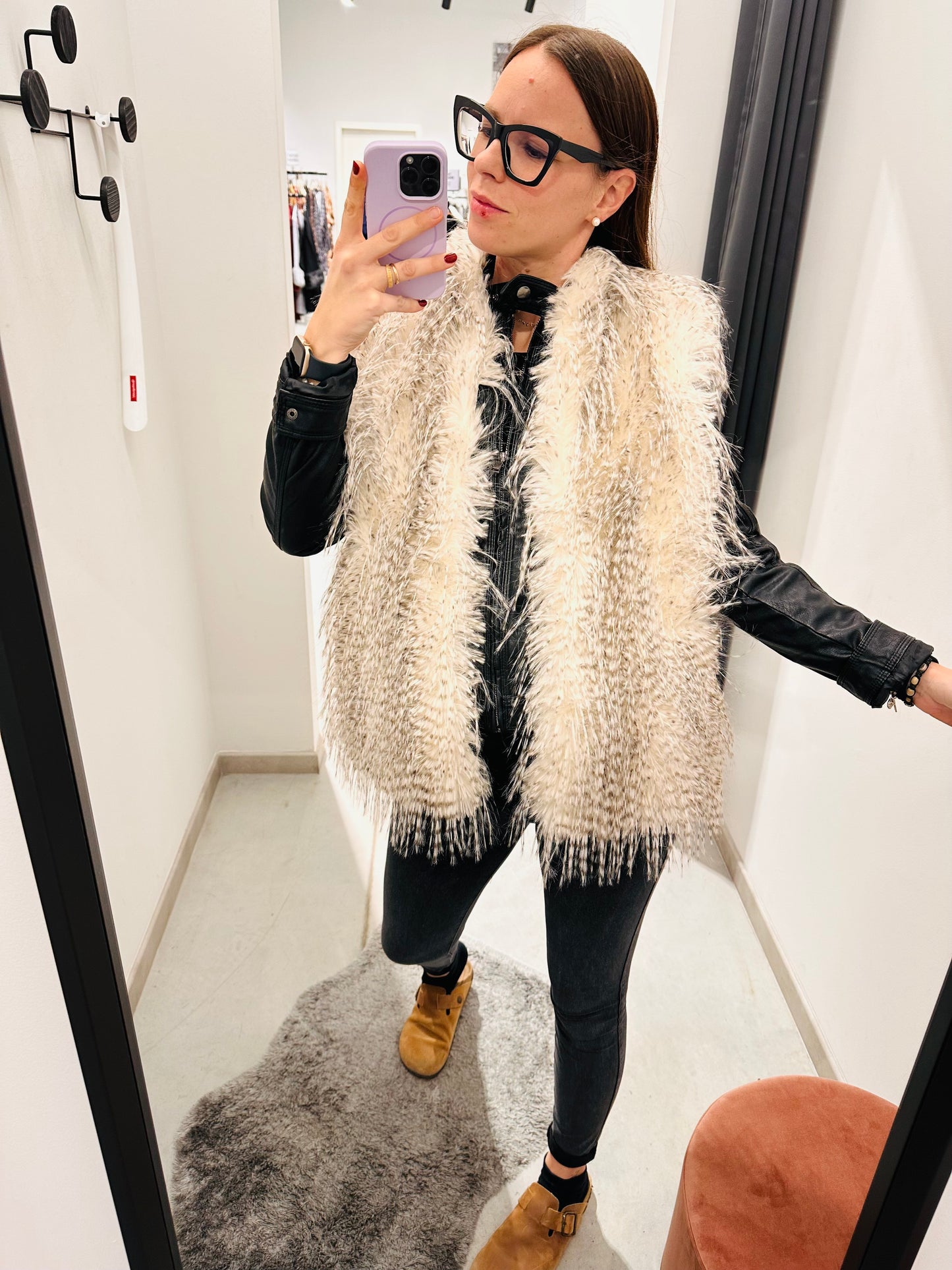 GILET ECO PELLICCIA