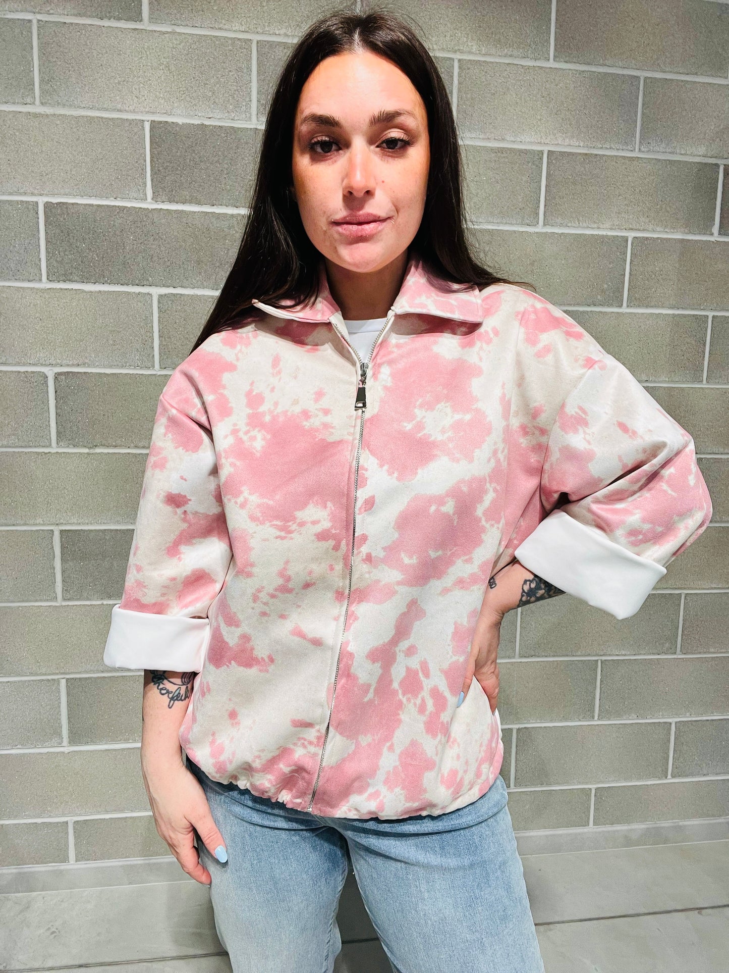 NEOPRENE COW PRINT CURVY