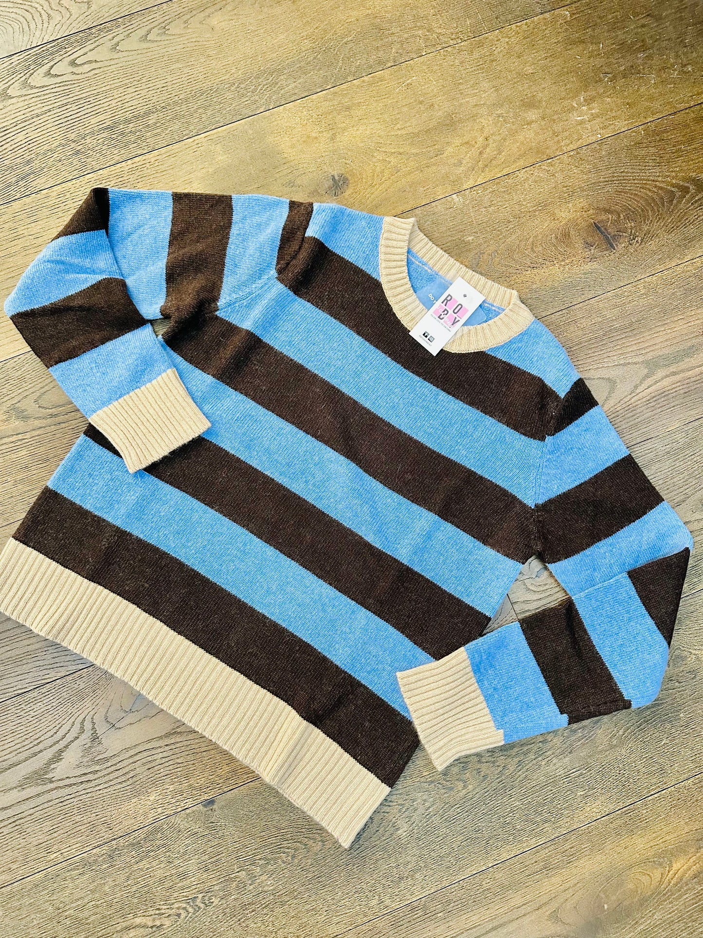 MAGLIONCINO RIGATO CASHMERE/LANA