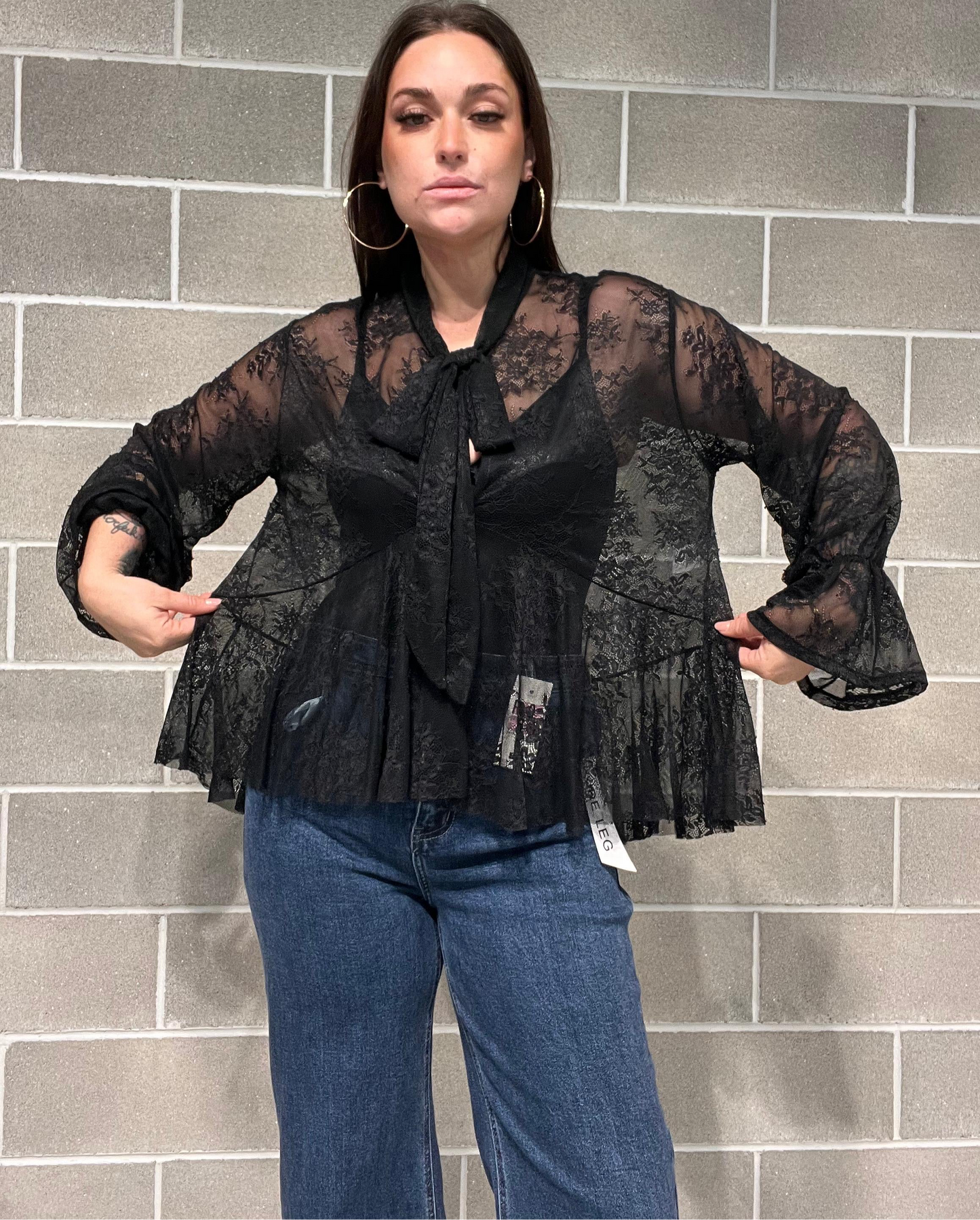 BLUSA PIZZO CURVY