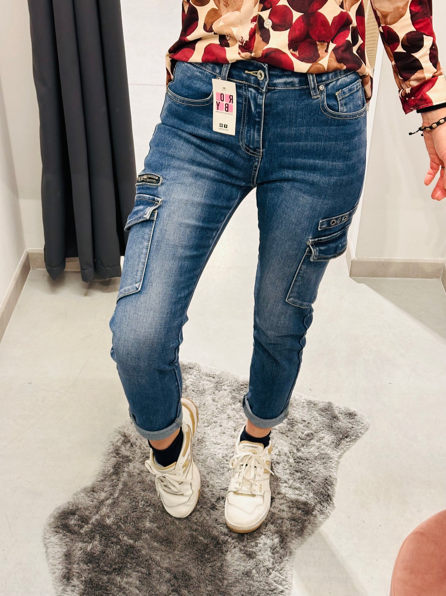 JEANS SKINNY CARGO