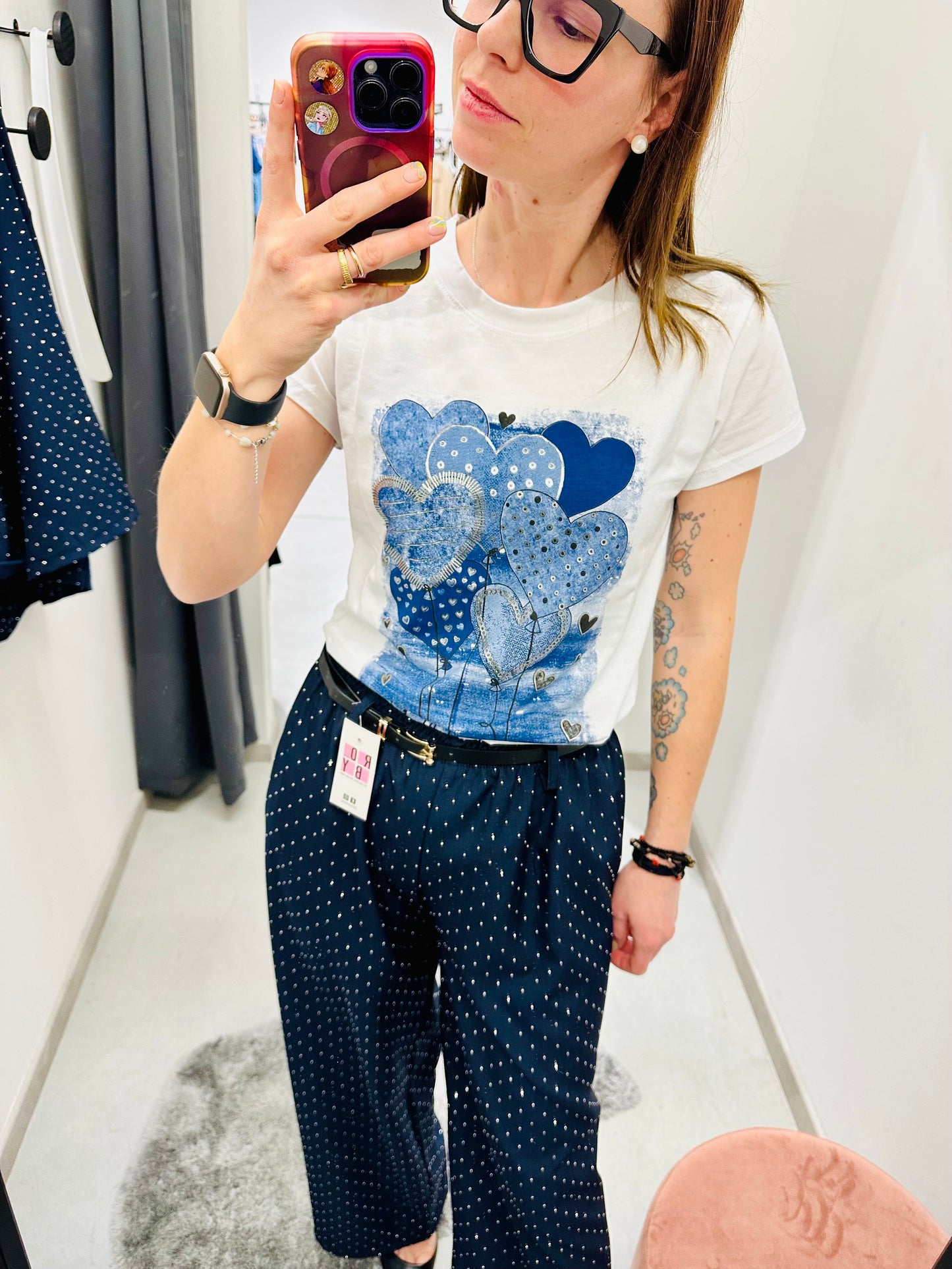 T-SHIRT ELLY PALLONCINI CUORI