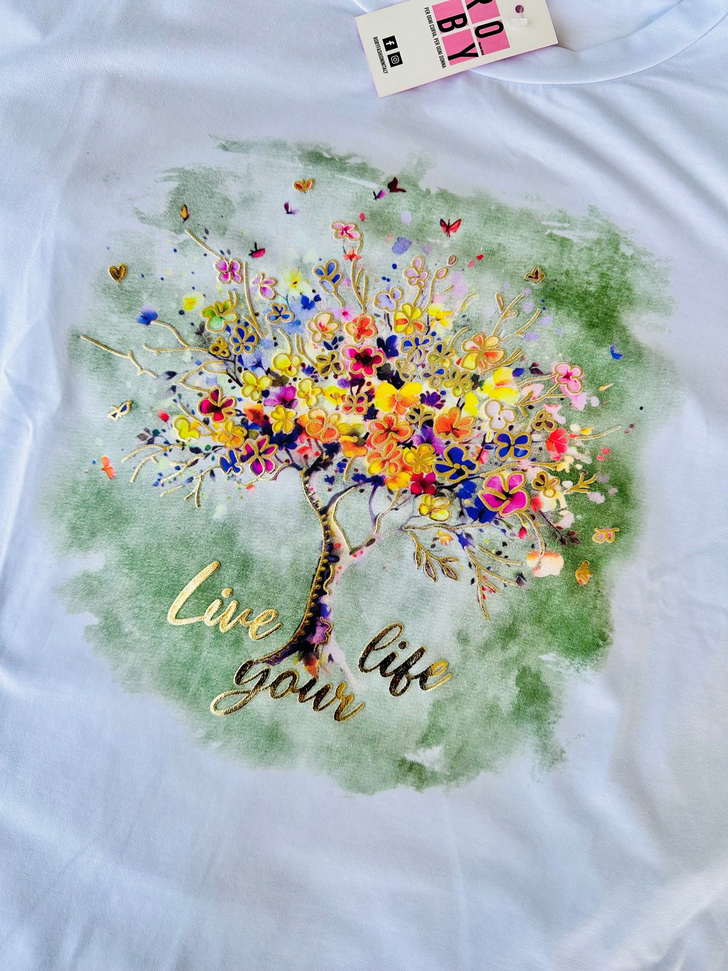 T-SHIRT CLARA ALBEROBELLO CURVY