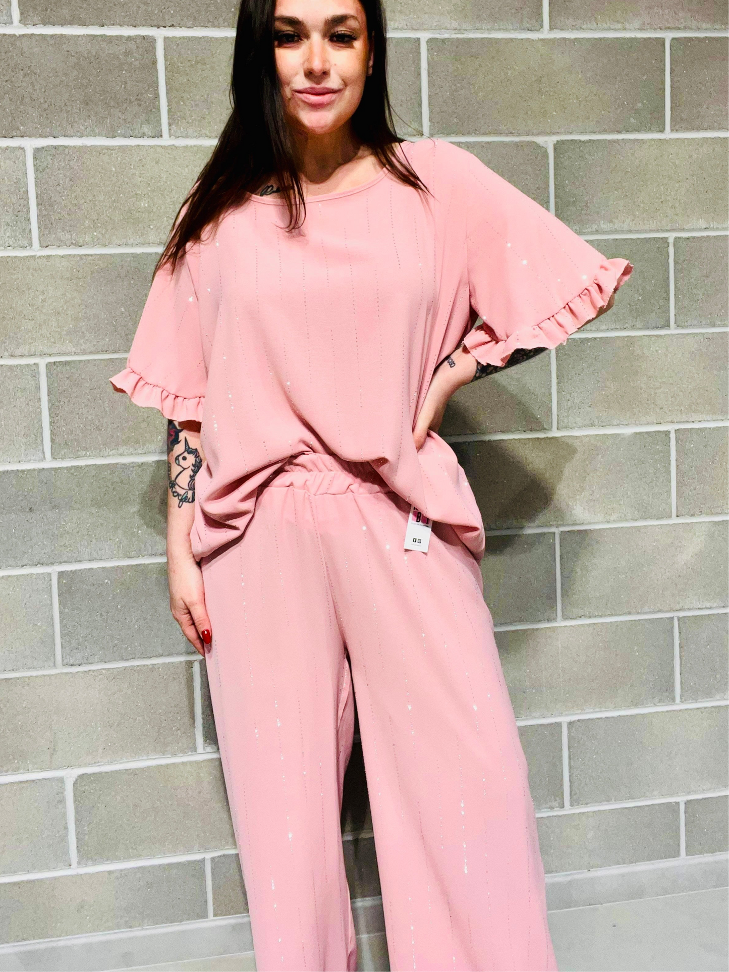 BLUSA BRILLANTINI TINA CURVY