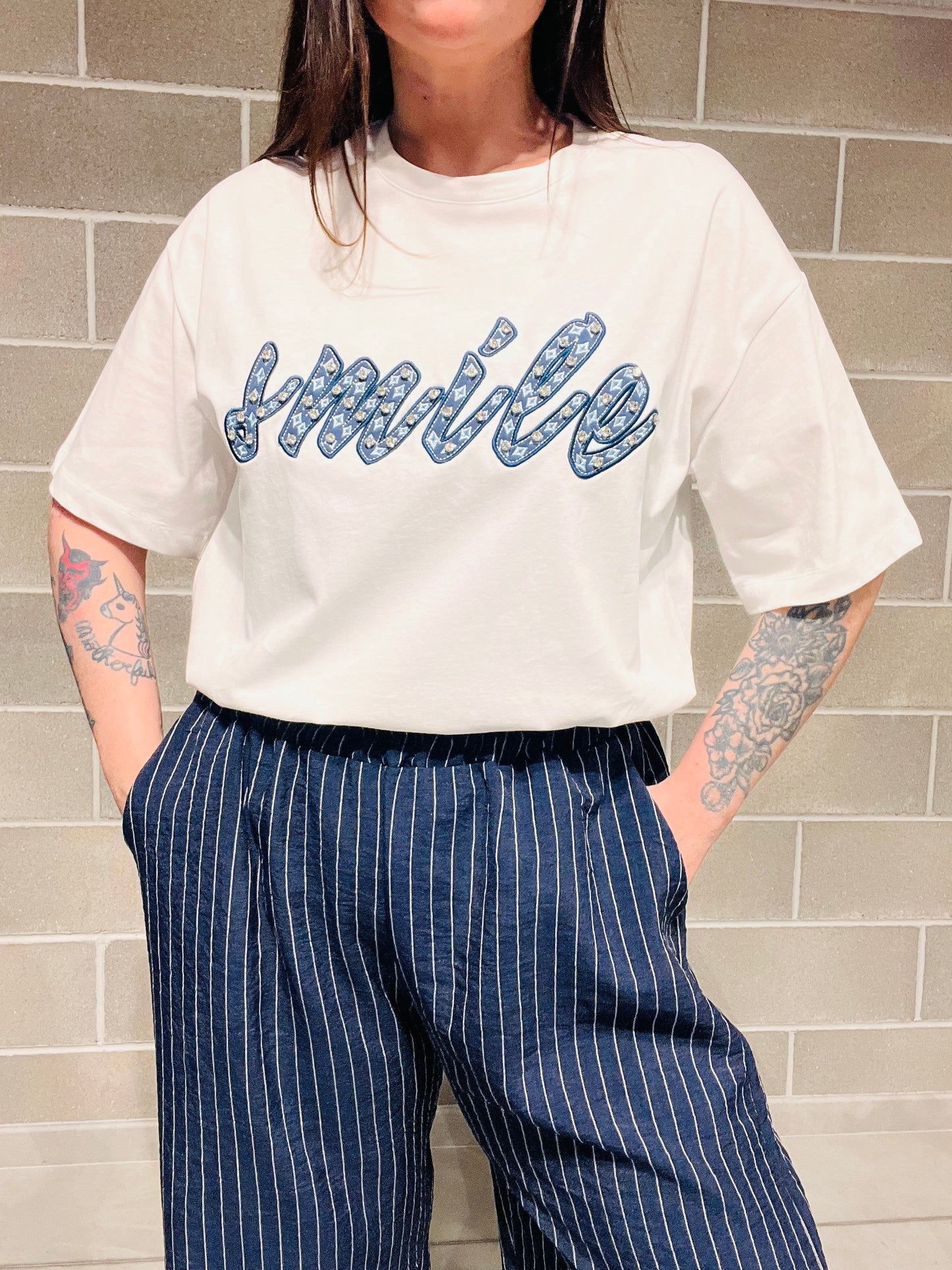 T-SHIRT SMILE BORCHIETTE “Civico1”