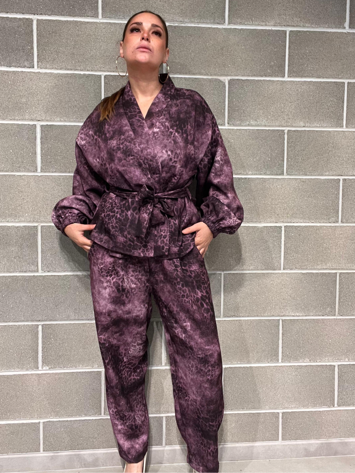 KIMONO ANIMALIER CURVY