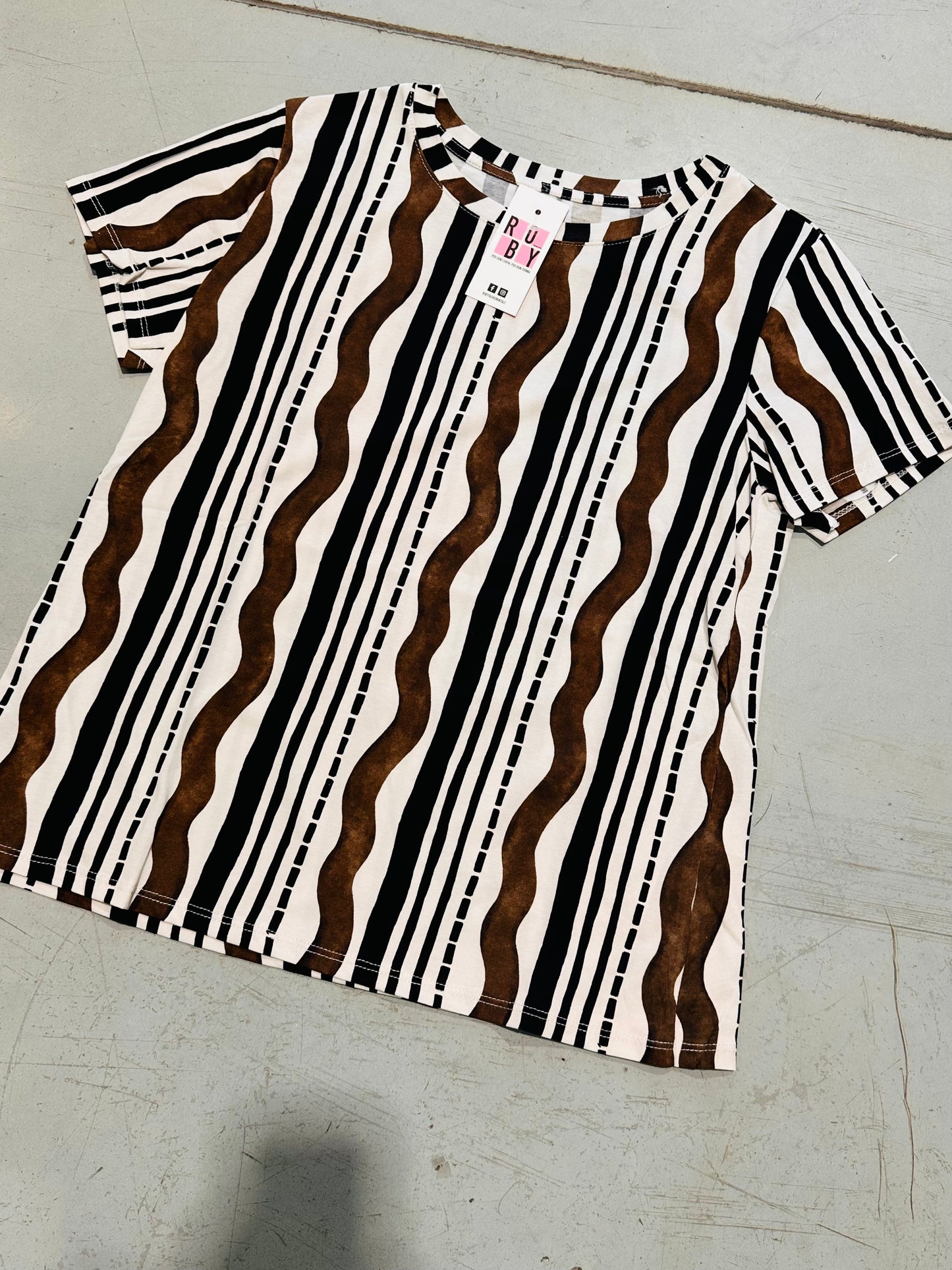T-SHIRT ASTRATTA VIVI