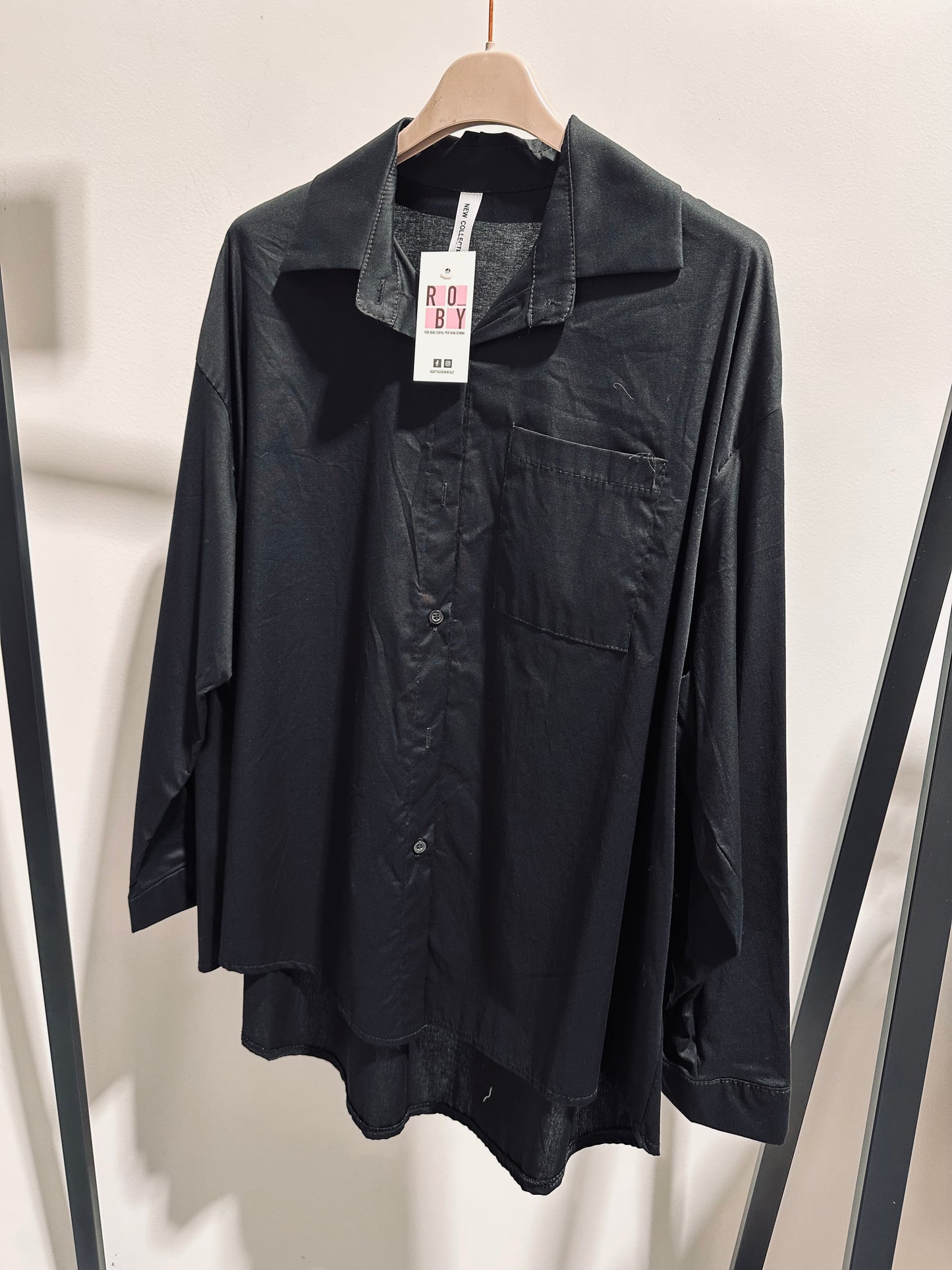 CAMICIA BASIC OVERSIZE CURVY
