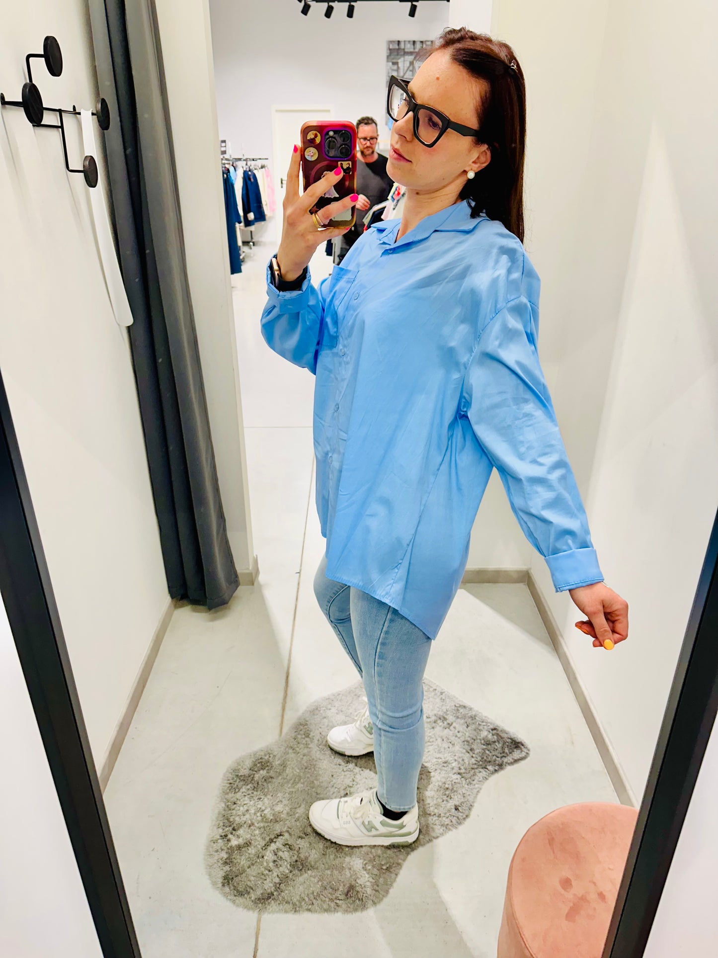 CAMICIA BASIC OVERSIZE CURVY
