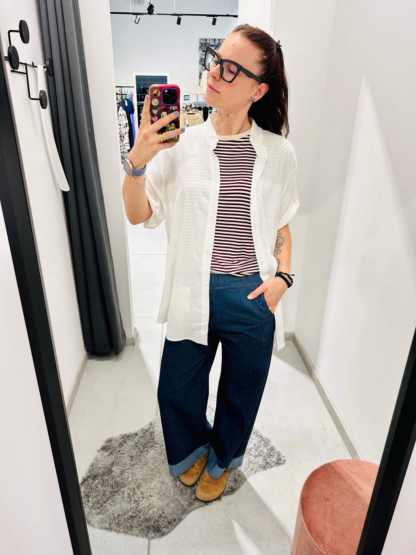 CAMICIA OVER VISCOSA CURVY