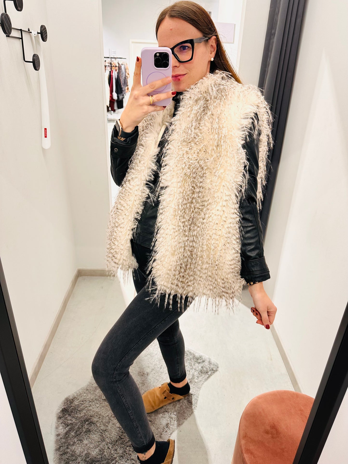 GILET ECO PELLICCIA