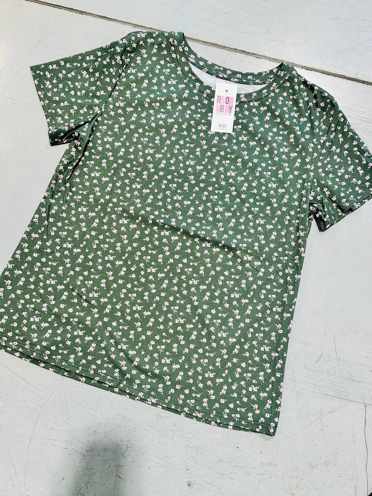 T-SHIRT FIORELLINI VIVI