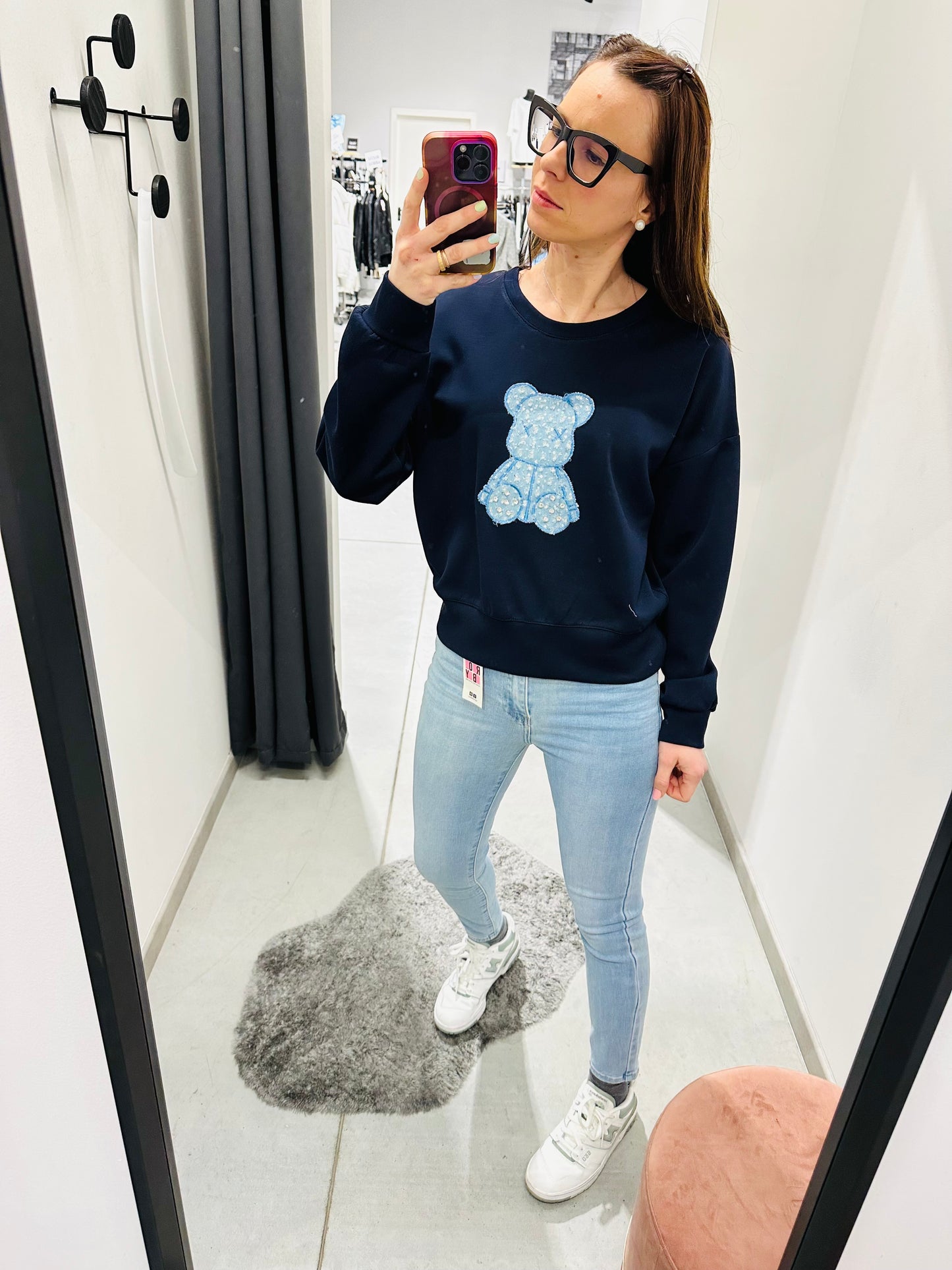 FELPA TEDDY BRILLANTINI