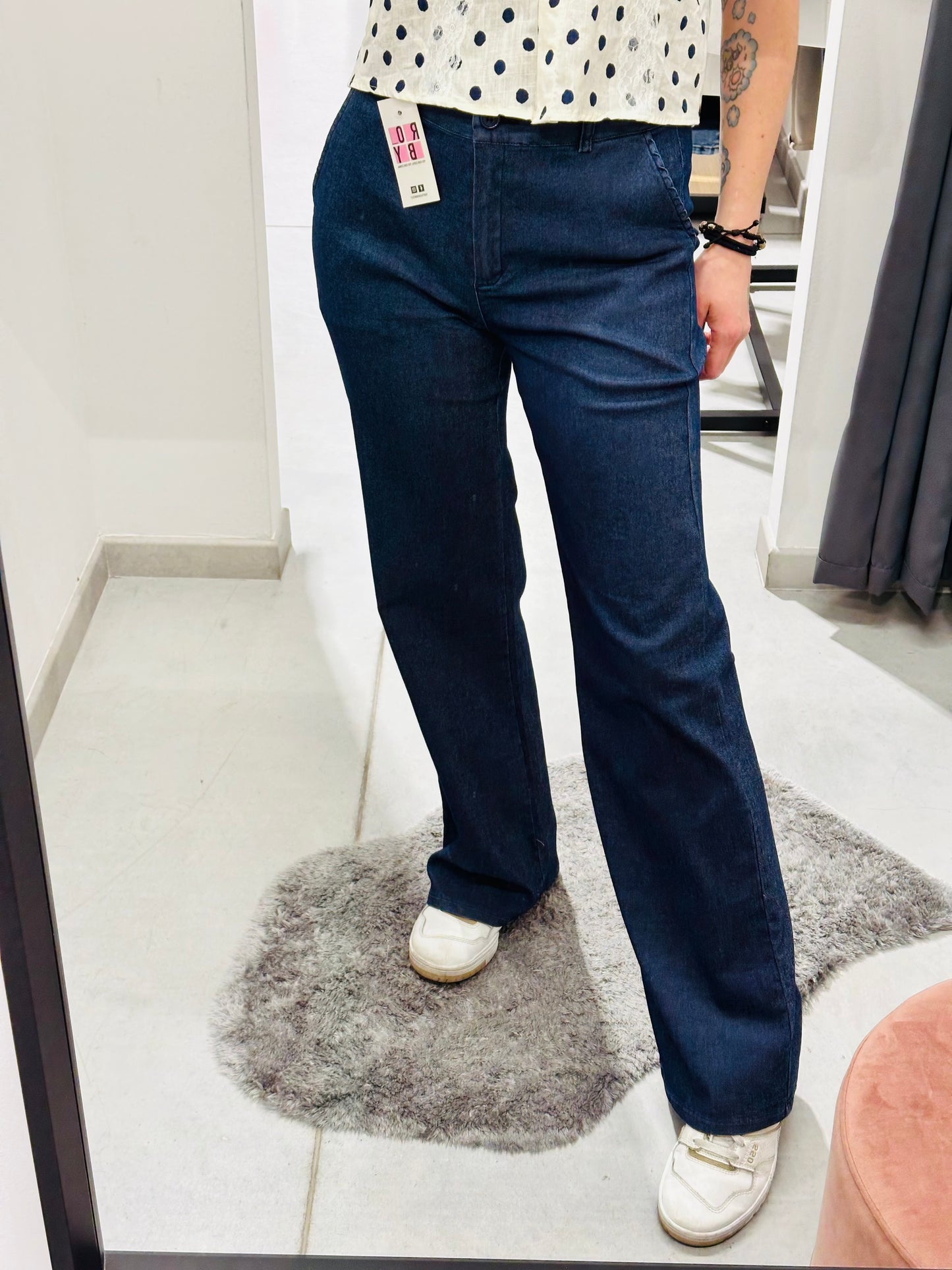 JEANS PALAZZO FLUIDO