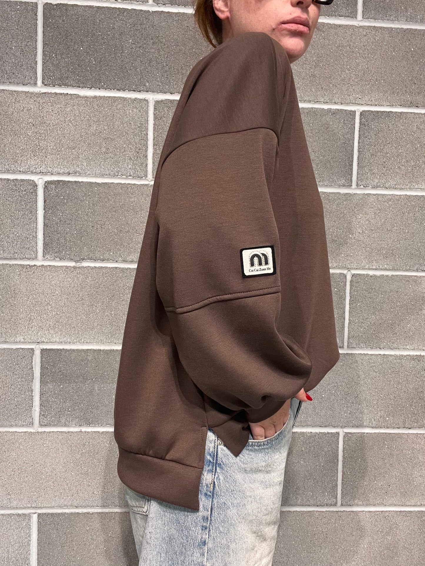 FELPA OVERSIZE VISCOSA CURVY
