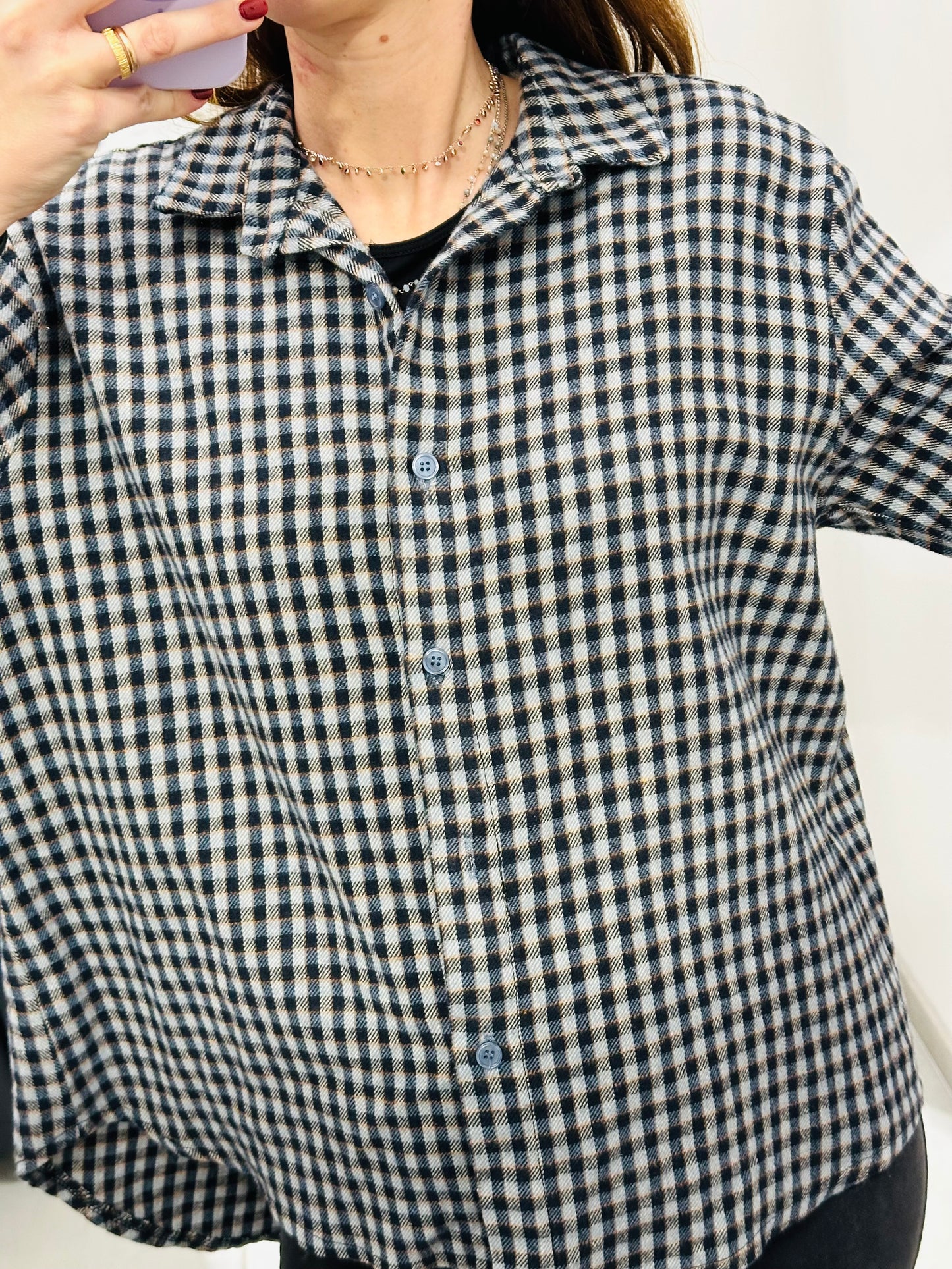 CAMICIA QUADRI FLANELLA