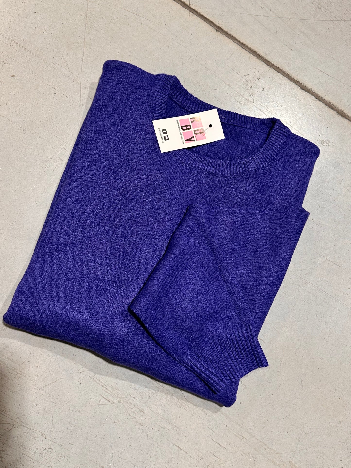 MAGLIONE BASIC CALDA VISCOSA CURVY