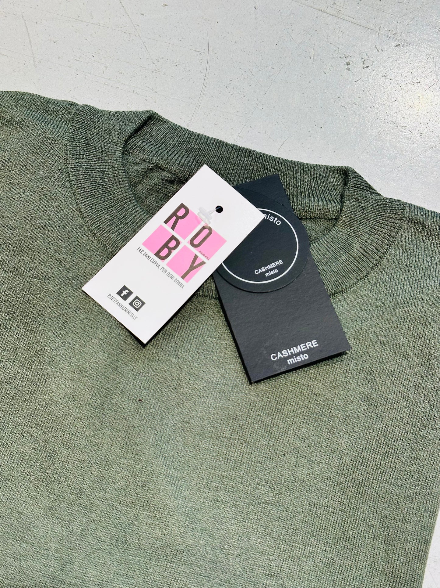 MAGLIONCINO BASIC MISTO CASHMERE