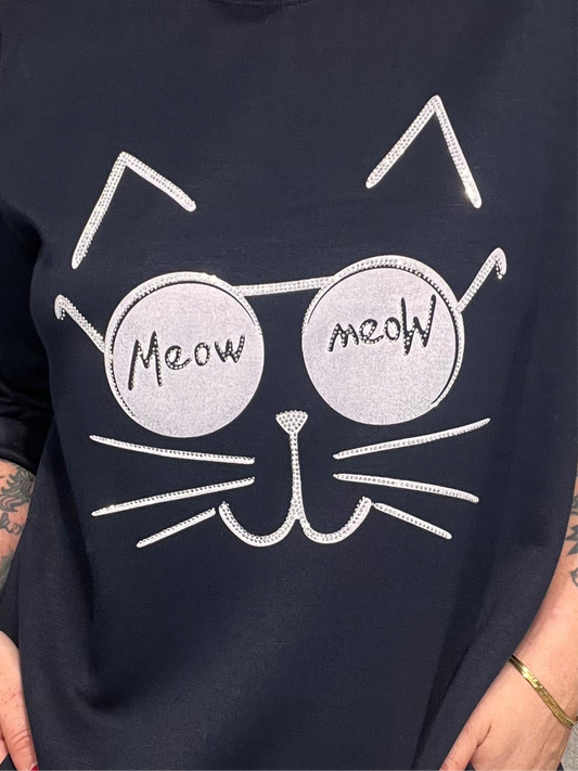 FELPA VISCOSA MEOW CURVY