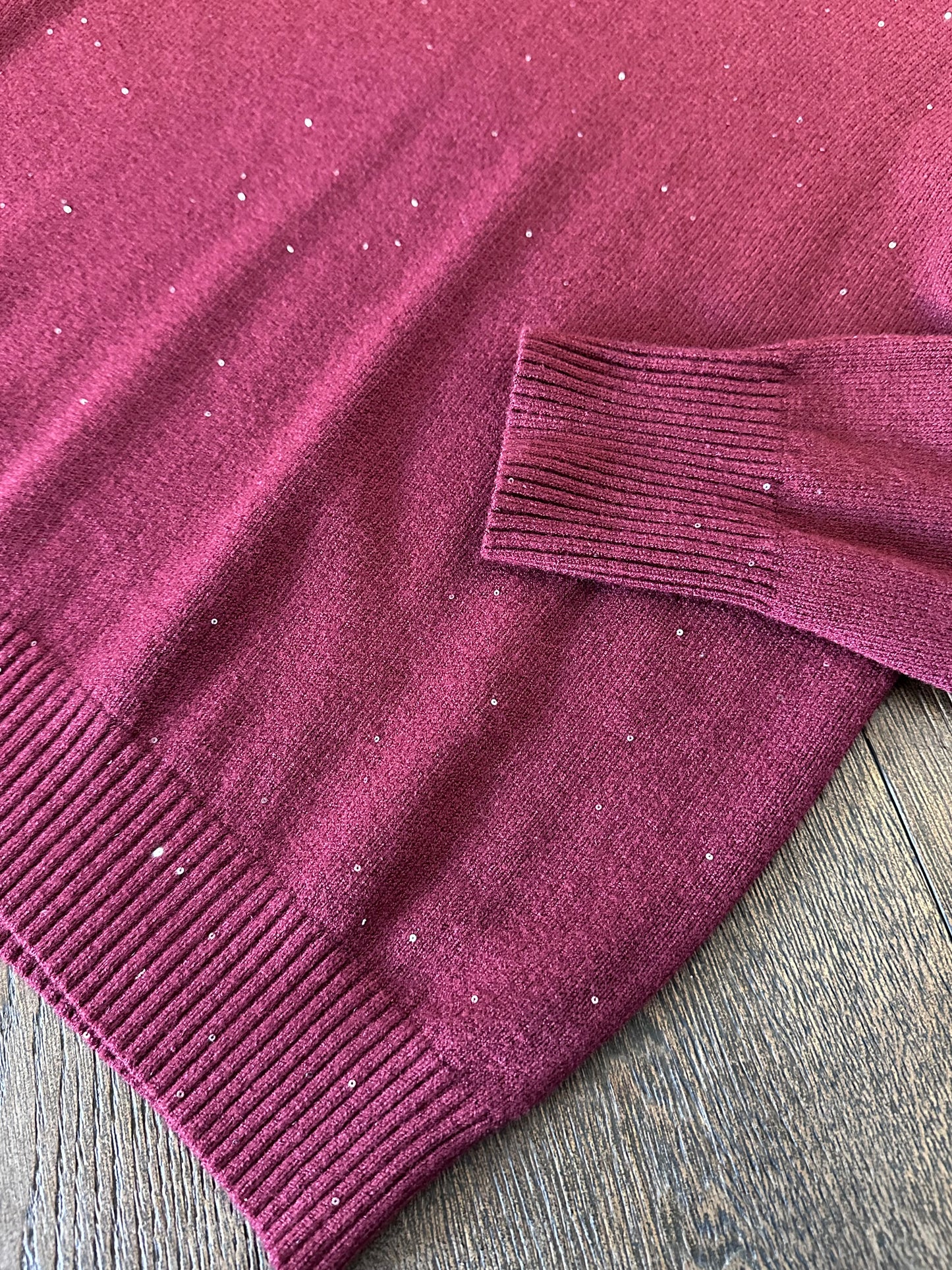 MAGLIONCINO OVER PAILLETTES