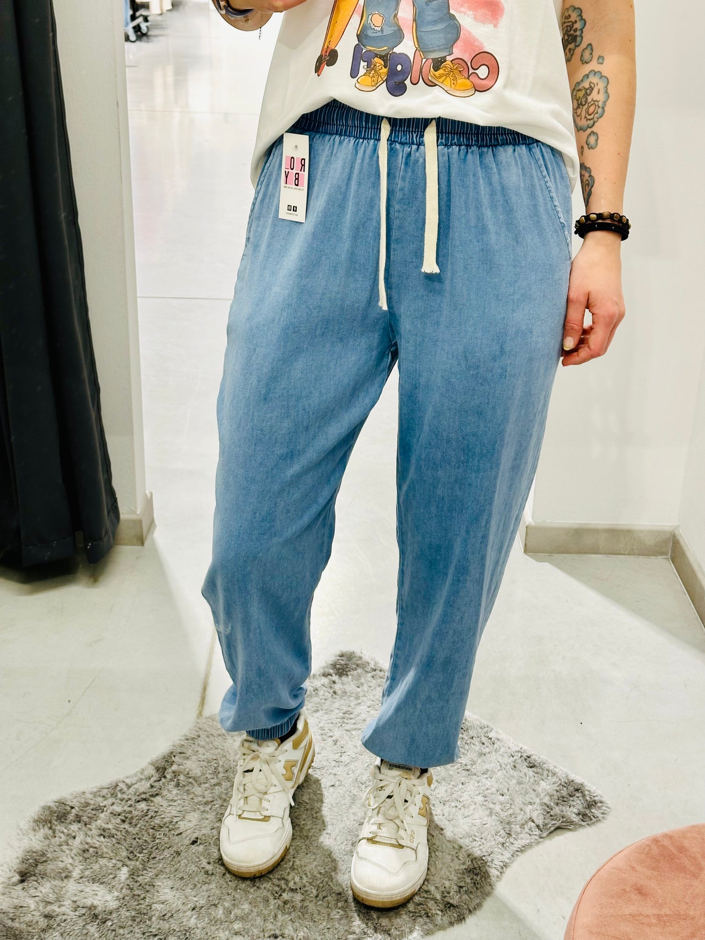 JEANS FLUIDO COULISSE