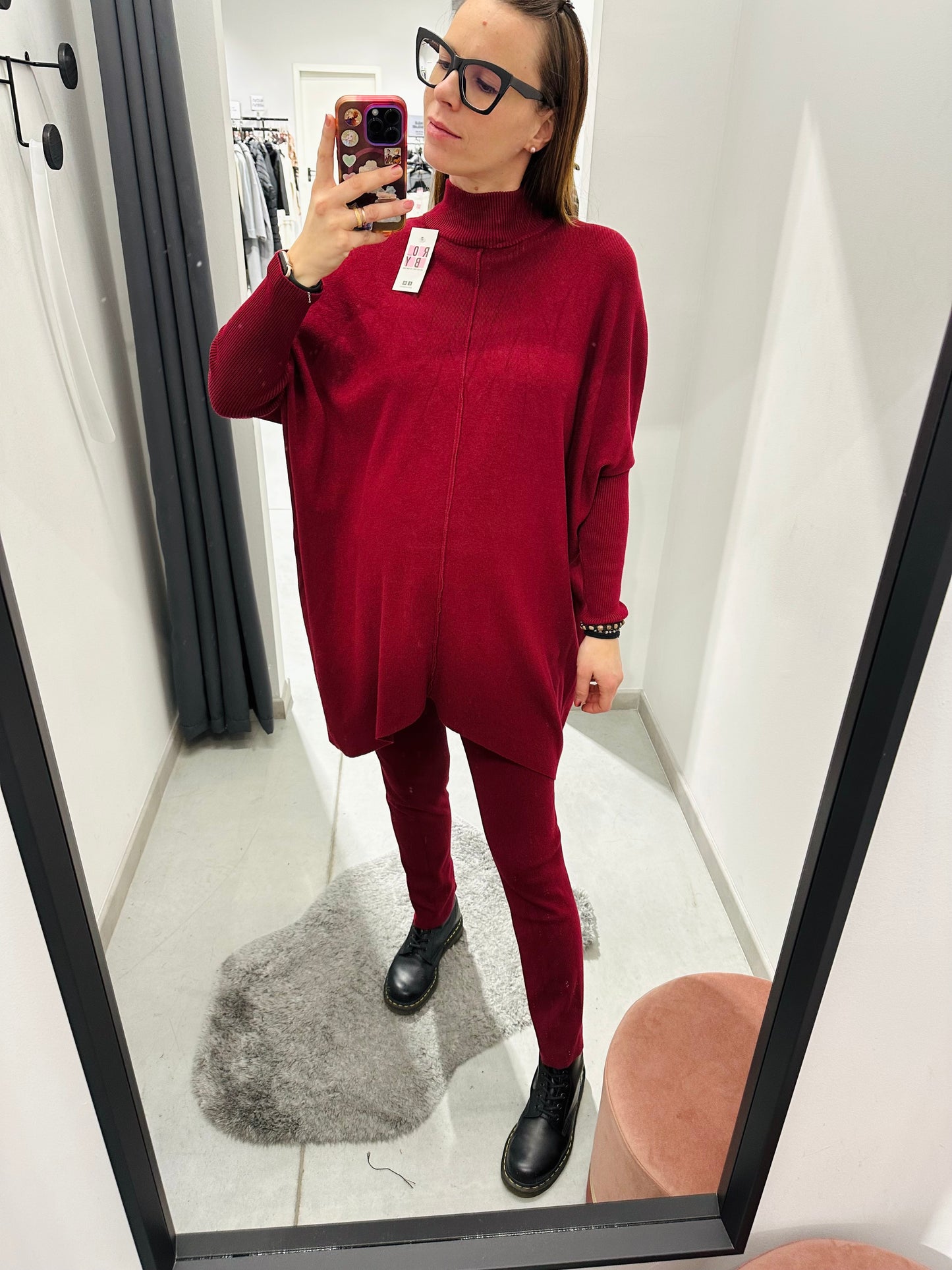 COMPLETO TUTA CALDA VISCOSA OVERSIZE