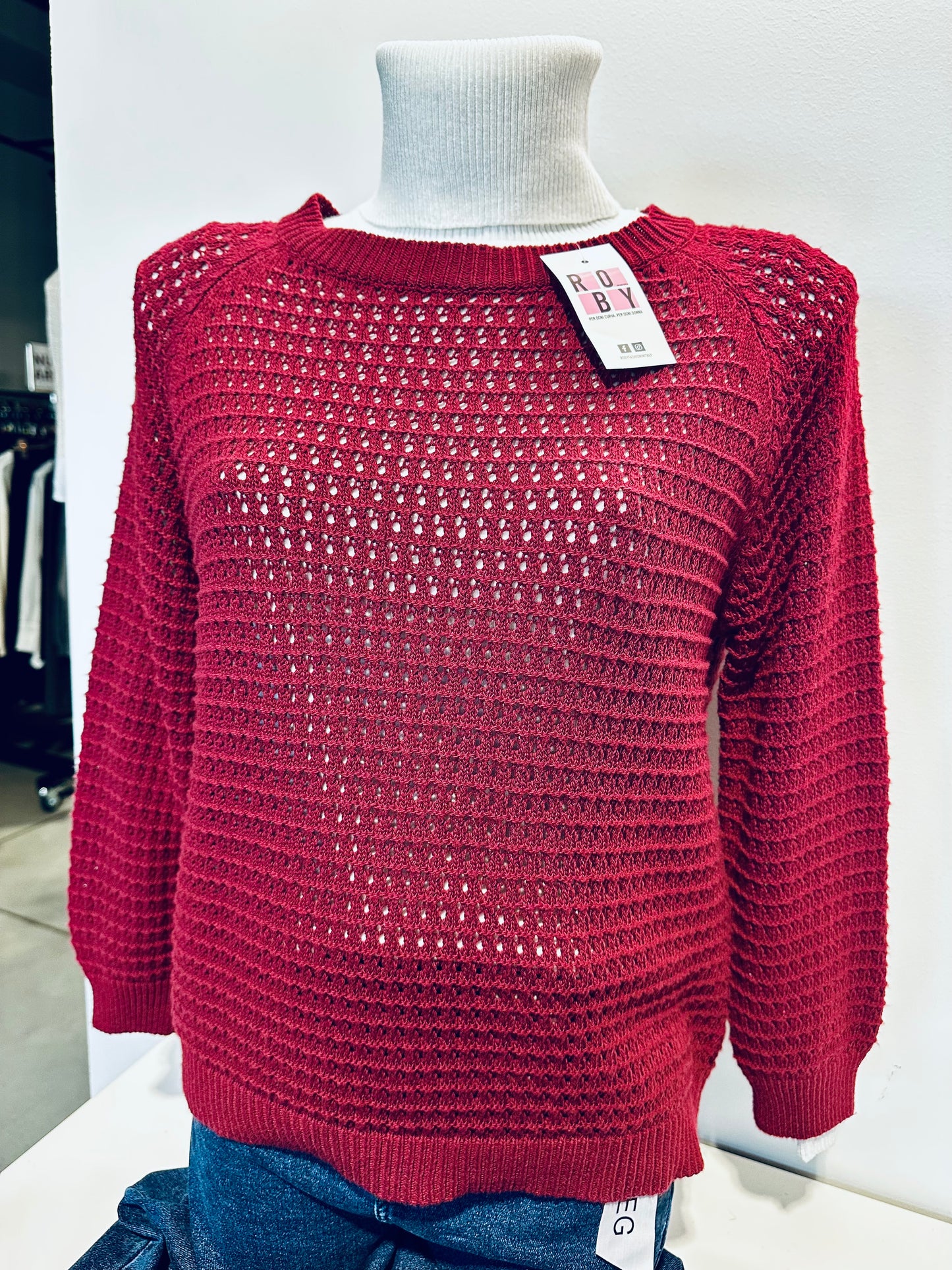 MAGLIONCINO TRAFORATO COTONE