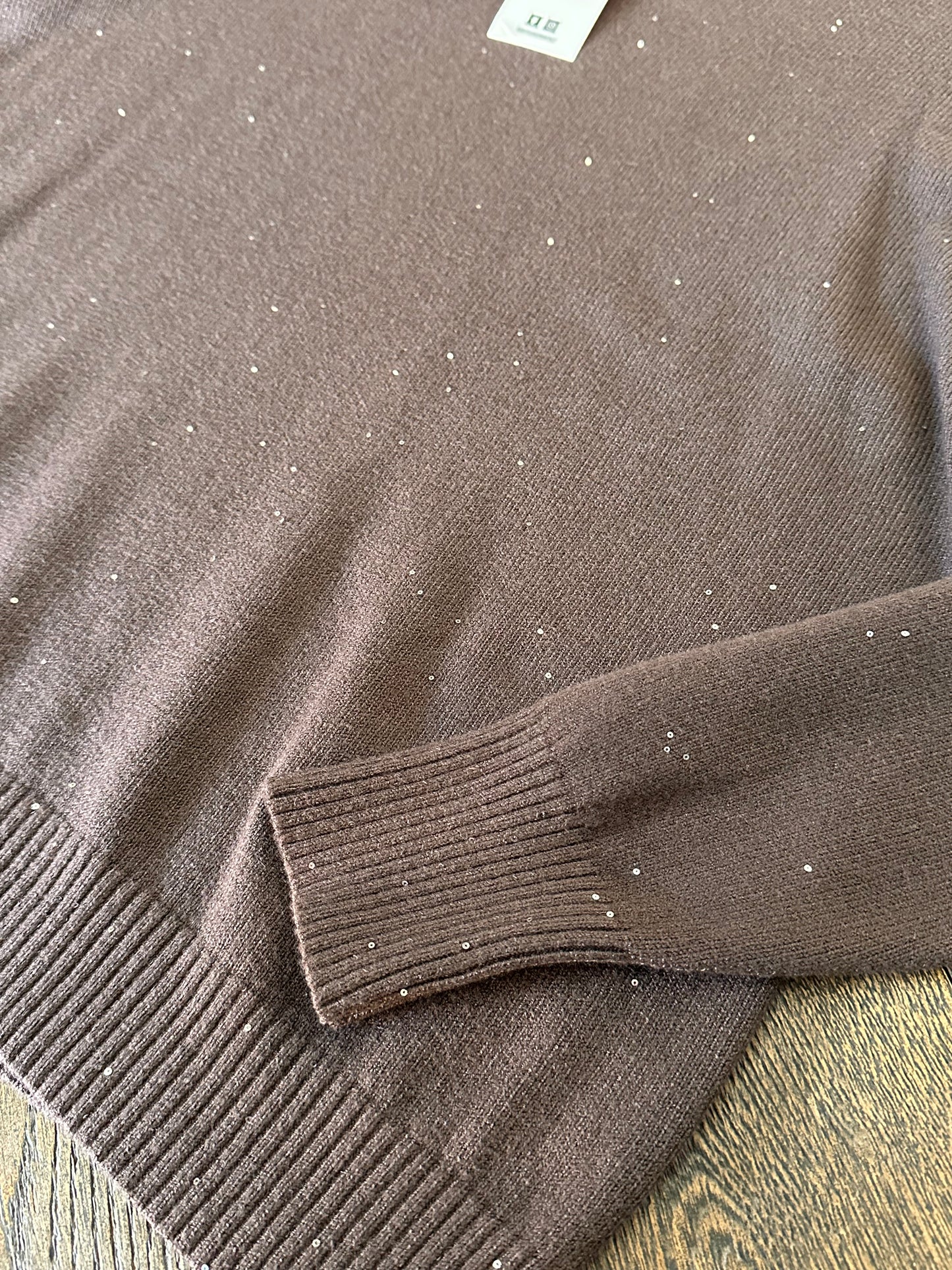 MAGLIONCINO OVER PAILLETTES