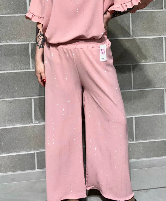 PANTA PALAZZO BRILLANTINI TINA CURVY