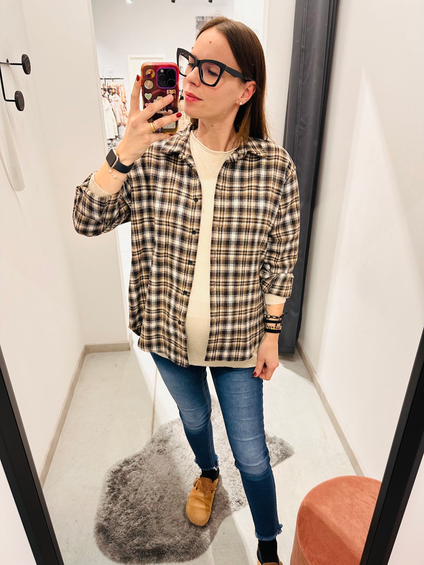 CAMICIA PRINCIPE GALLES FLANELLA