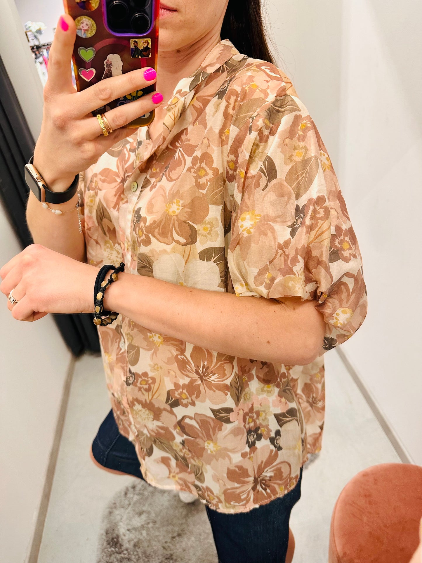 CAMICIA OVER FLOREALE “Civico1”