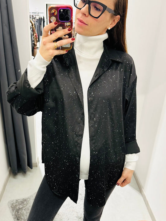 CAMICIA PUNTI LUCE CURVY