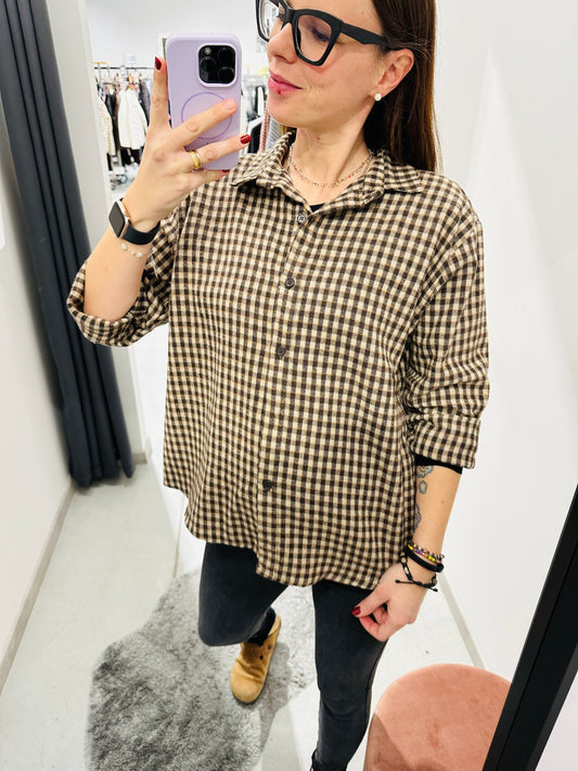 CAMICIA QUADRI FLANELLA