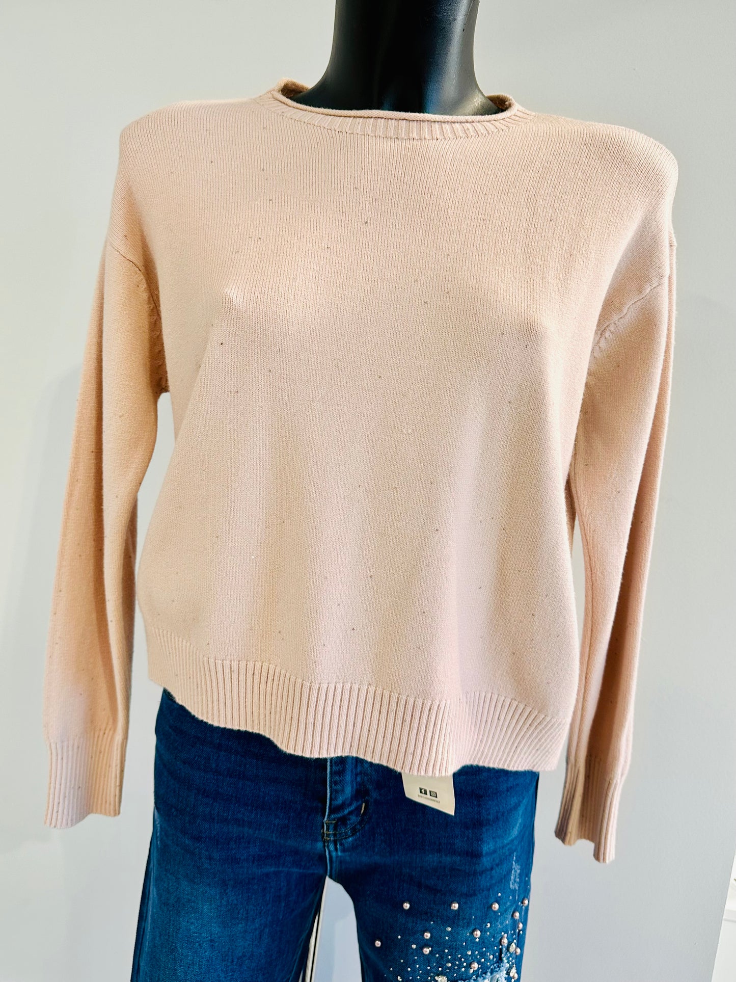 MAGLIONCINO OVER PAILLETTES