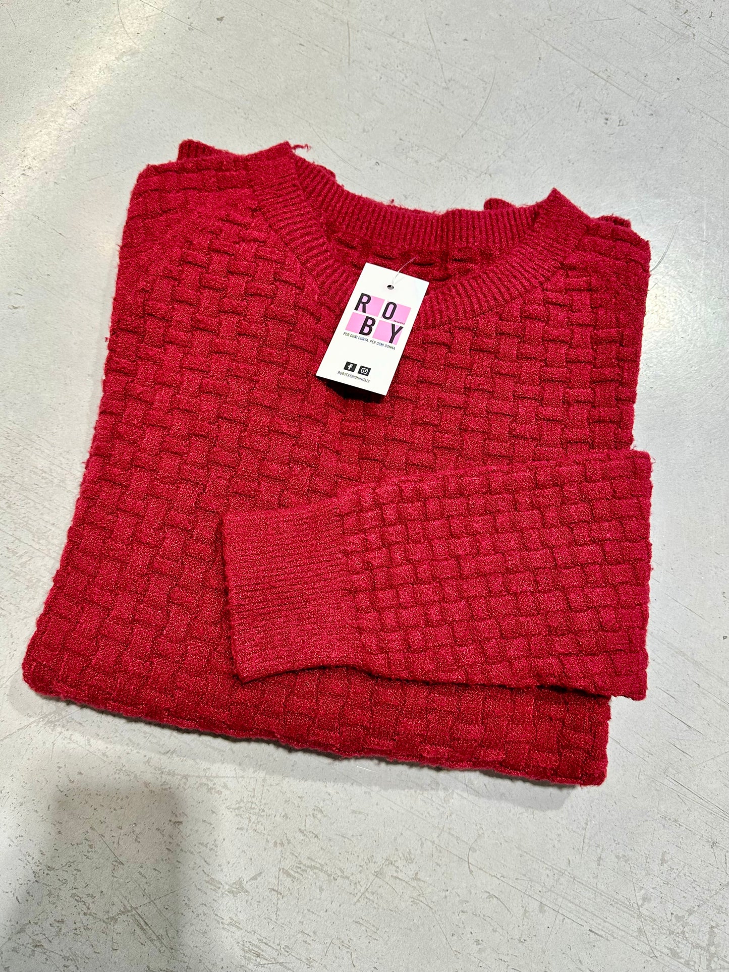 MAGLIONE INTRECCIATO