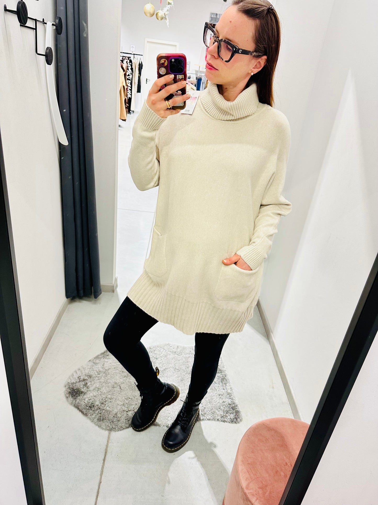 MAXI MAGLIONE DOLCEVITA CURVY