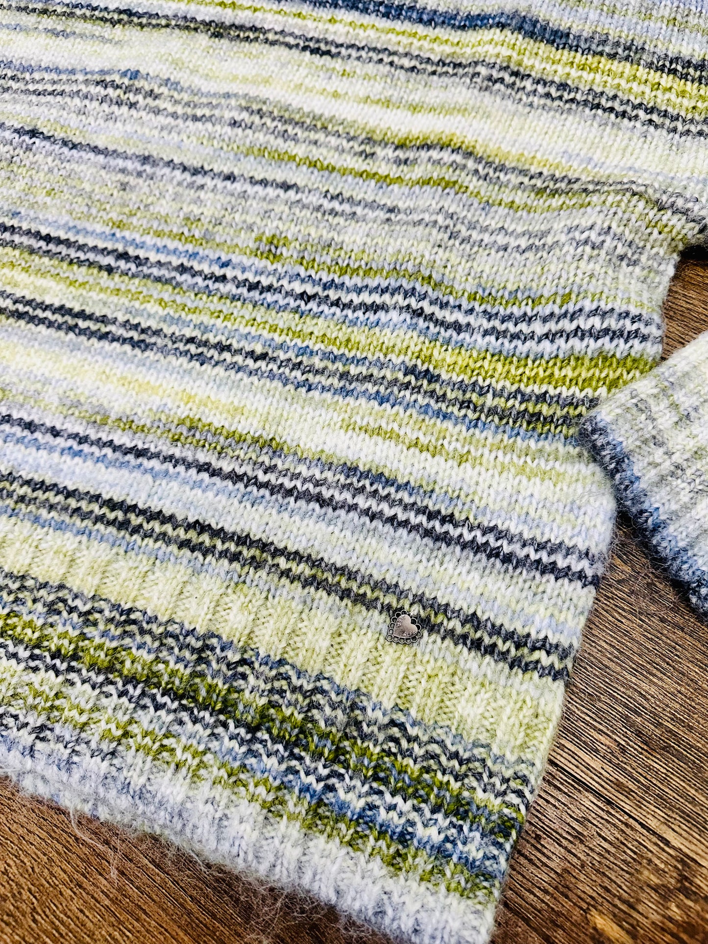 MAGLIONE RIGATO MISTO LANA