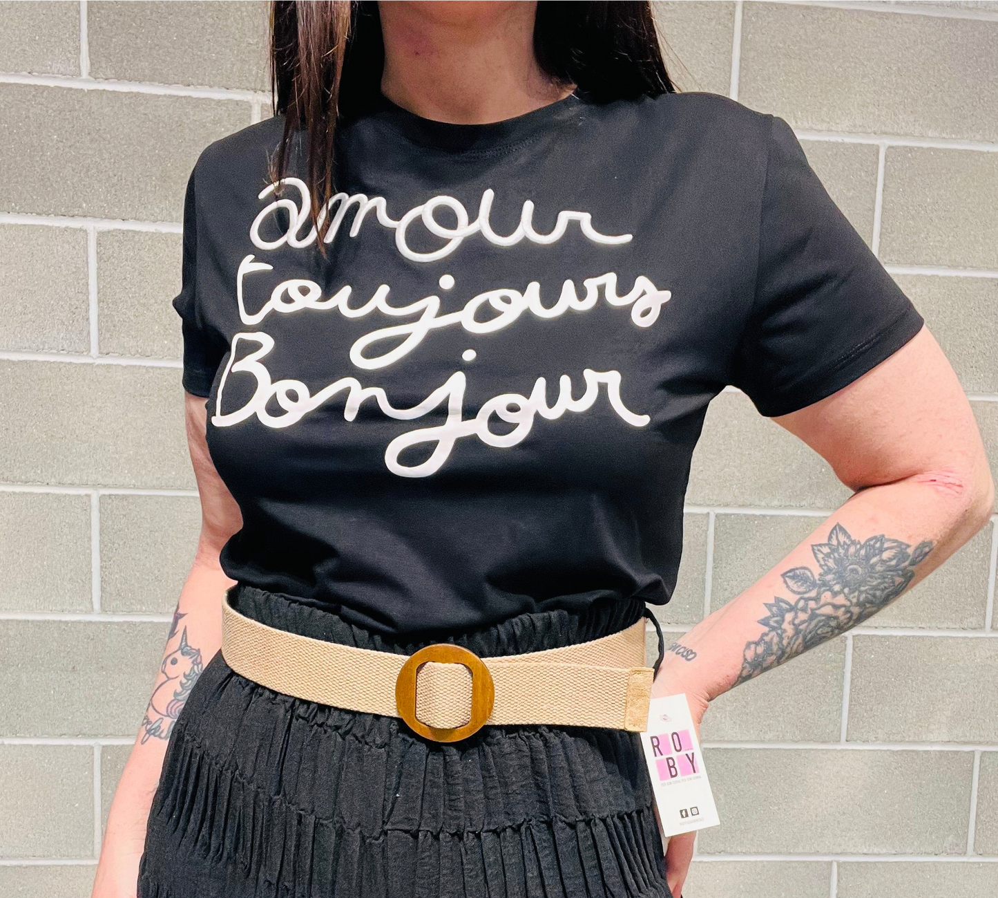 T-SHIRT BONJOUR “Civico1”